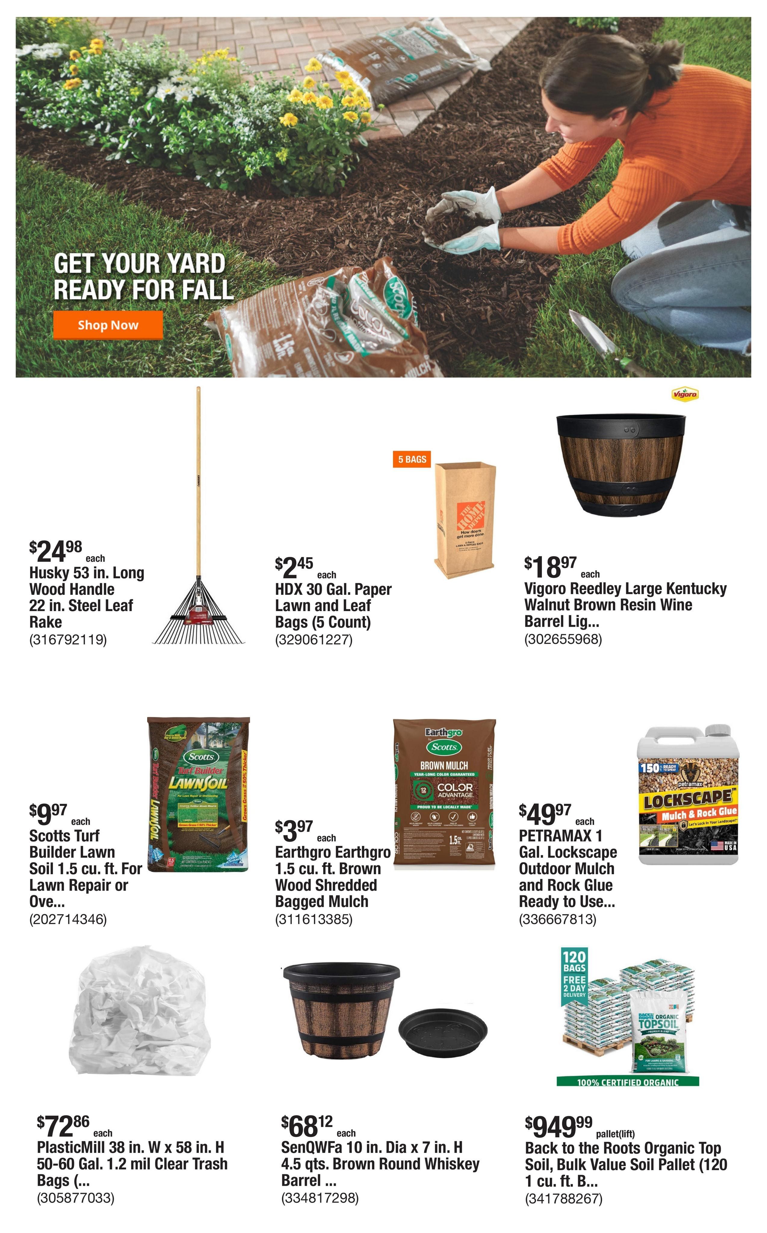 Home Depot (Kamas Area, UT) Weekly Ad September 10 - 24, 2026