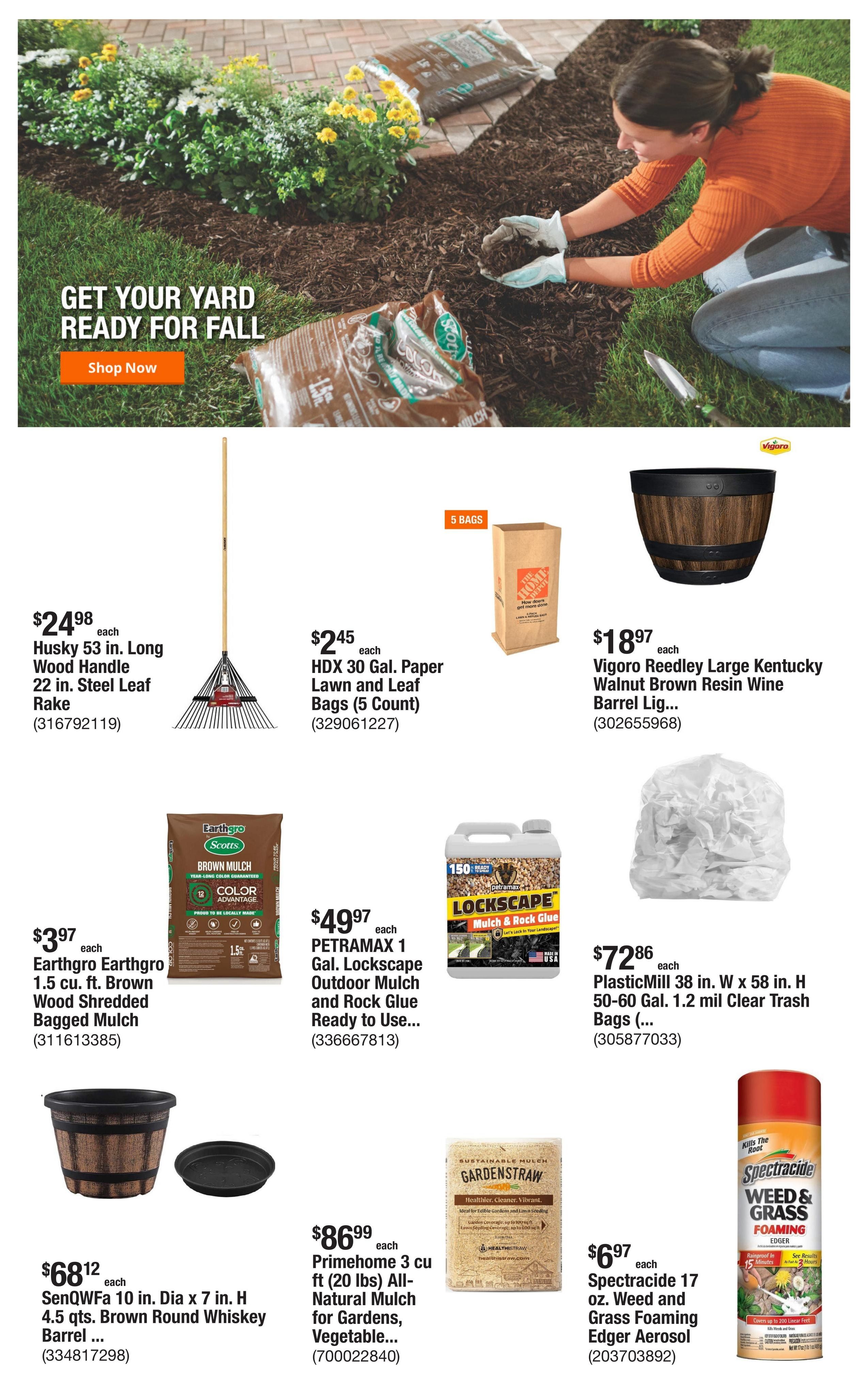 Home Depot Weekly Ad September 10 - 24, 2026