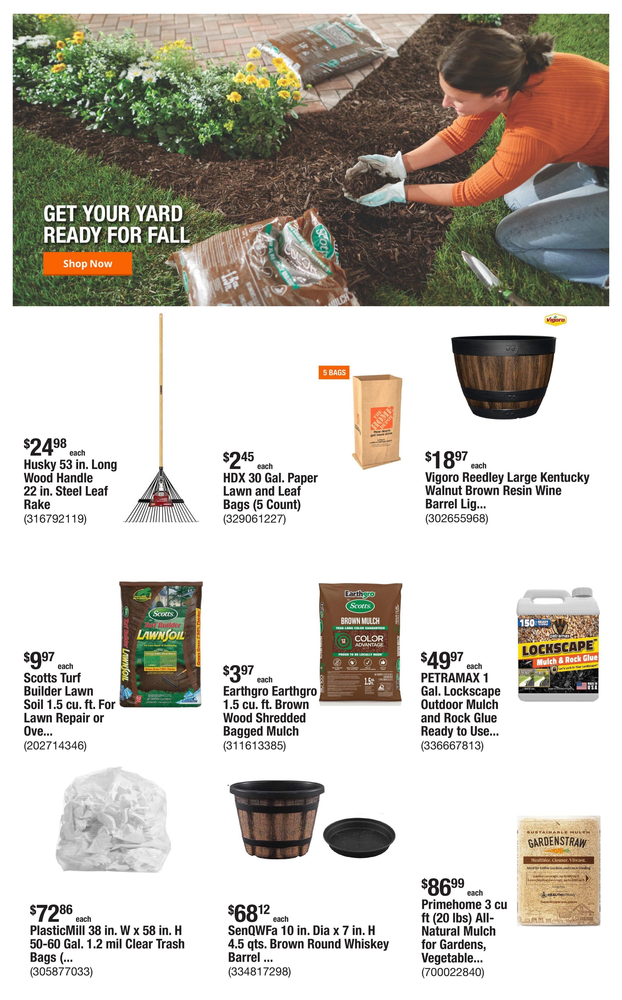 Home Depot Weekly Ad September 10 - 24, 2026