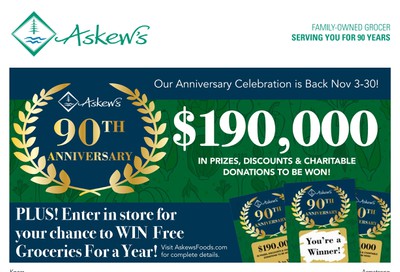 Askews Foods Flyer November 17 to 23