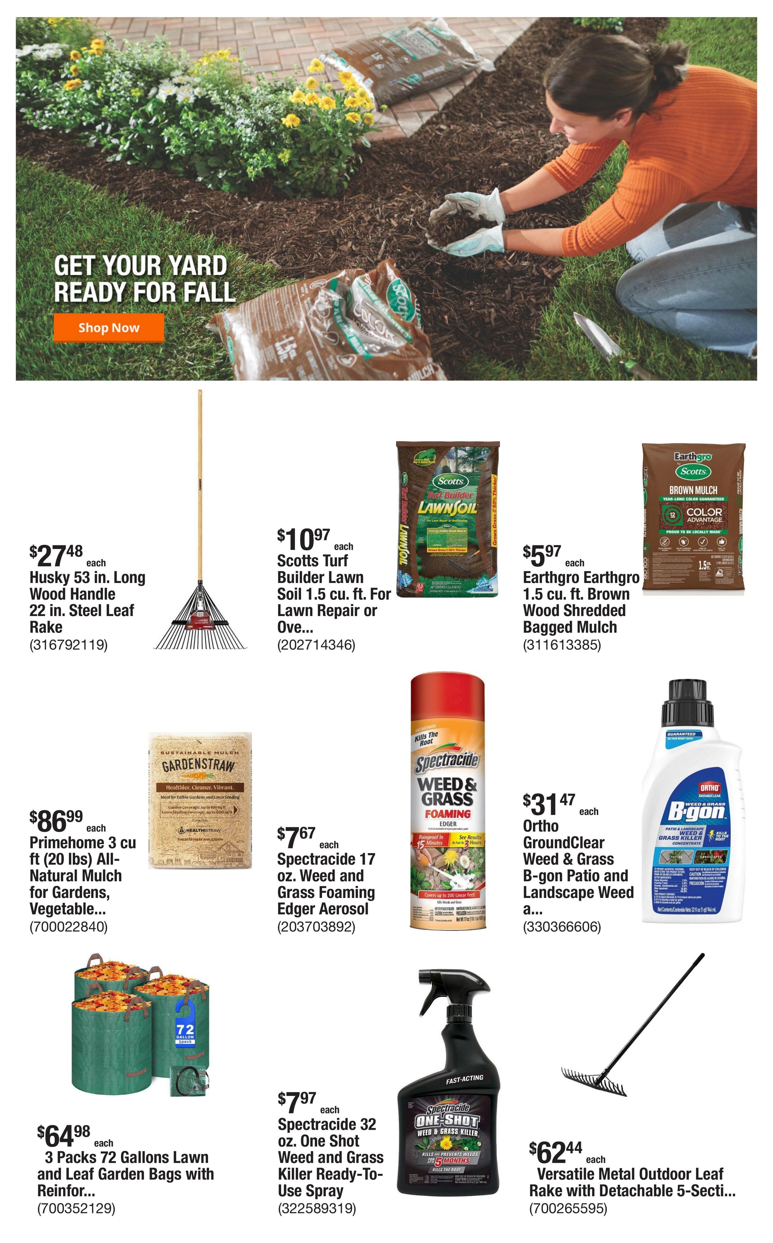 Home Depot Weekly Ad September 10 - 24, 2026