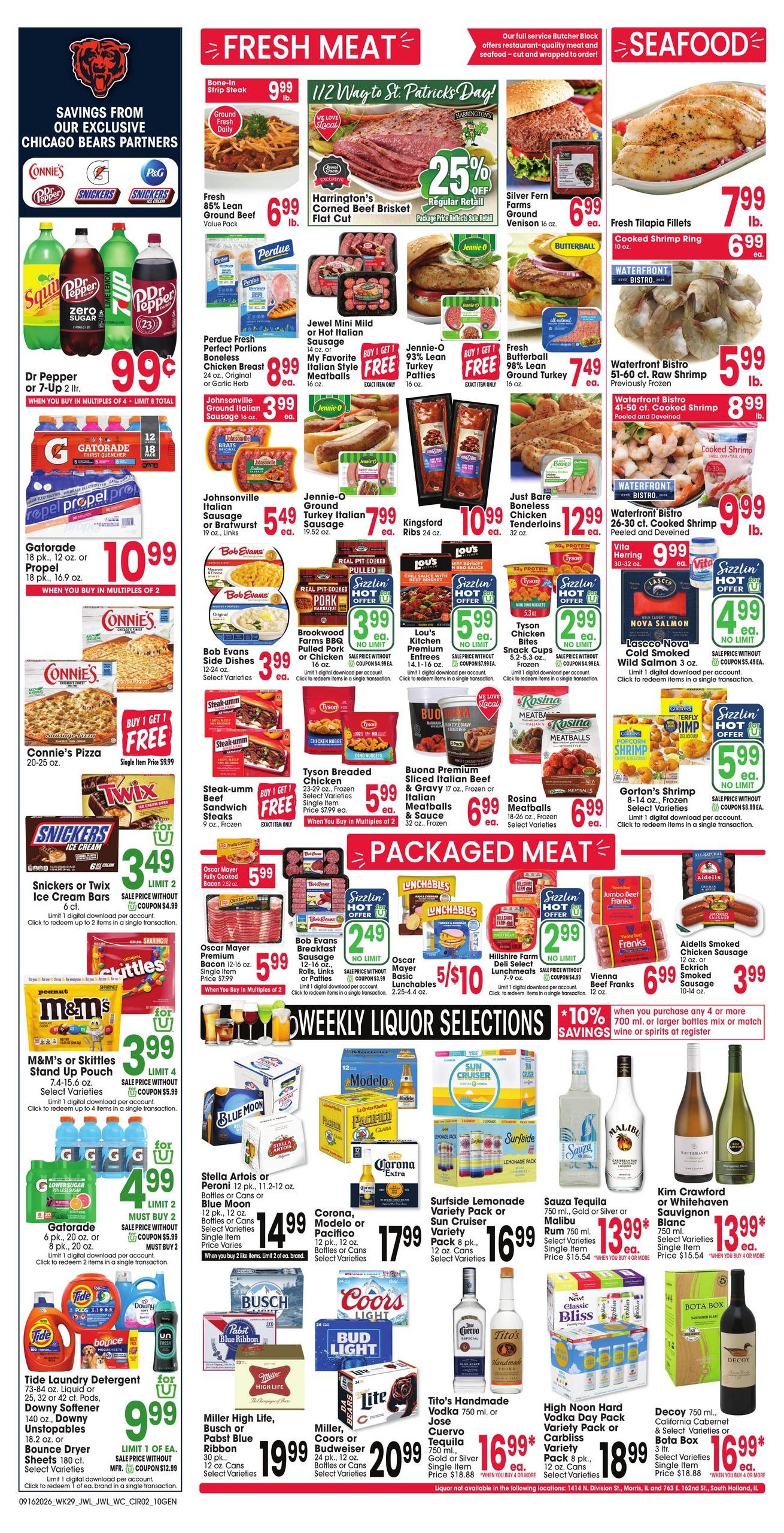 Jewel-Osco (Elgin-Oak Brook Area, IL) Weekly Ad September 16 - 22, 2026