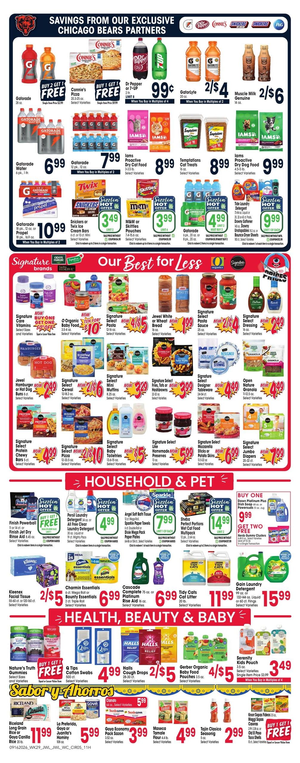 Jewel-Osco (Elgin-Oak Brook Area, IL) Weekly Ad September 16 - 22, 2026