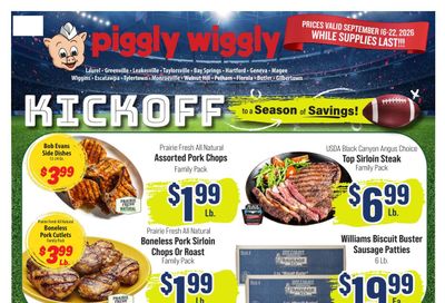 Piggly Wiggly (Pelham Area, GA) Weekly Ad September 16 - 22, 2026
