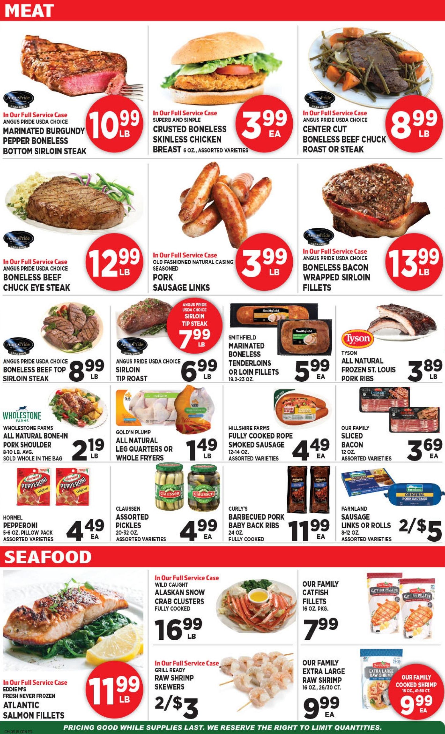 Central Market Weekly Ad September 15 - 21, 2026