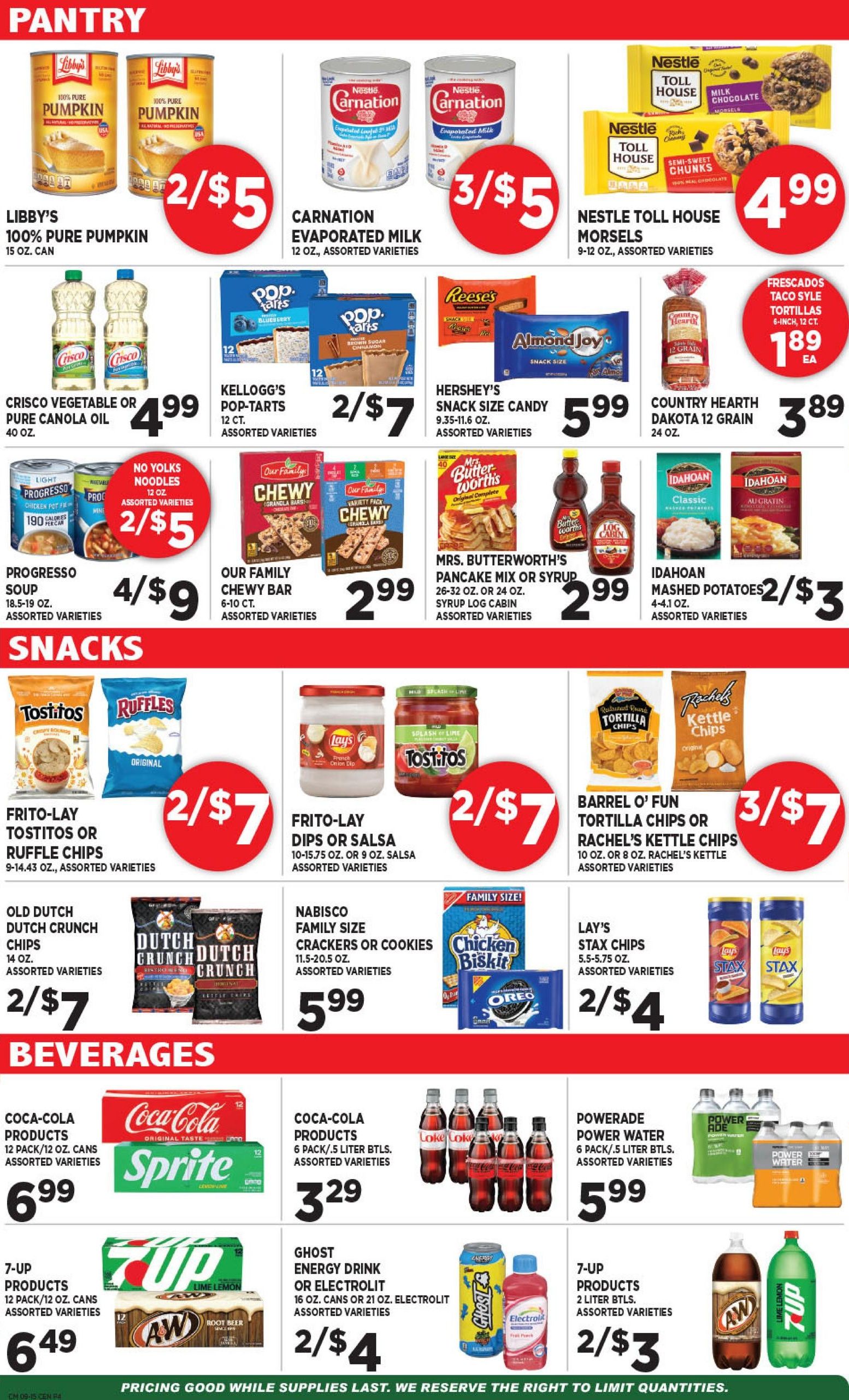 Central Market Weekly Ad September 15 - 21, 2026