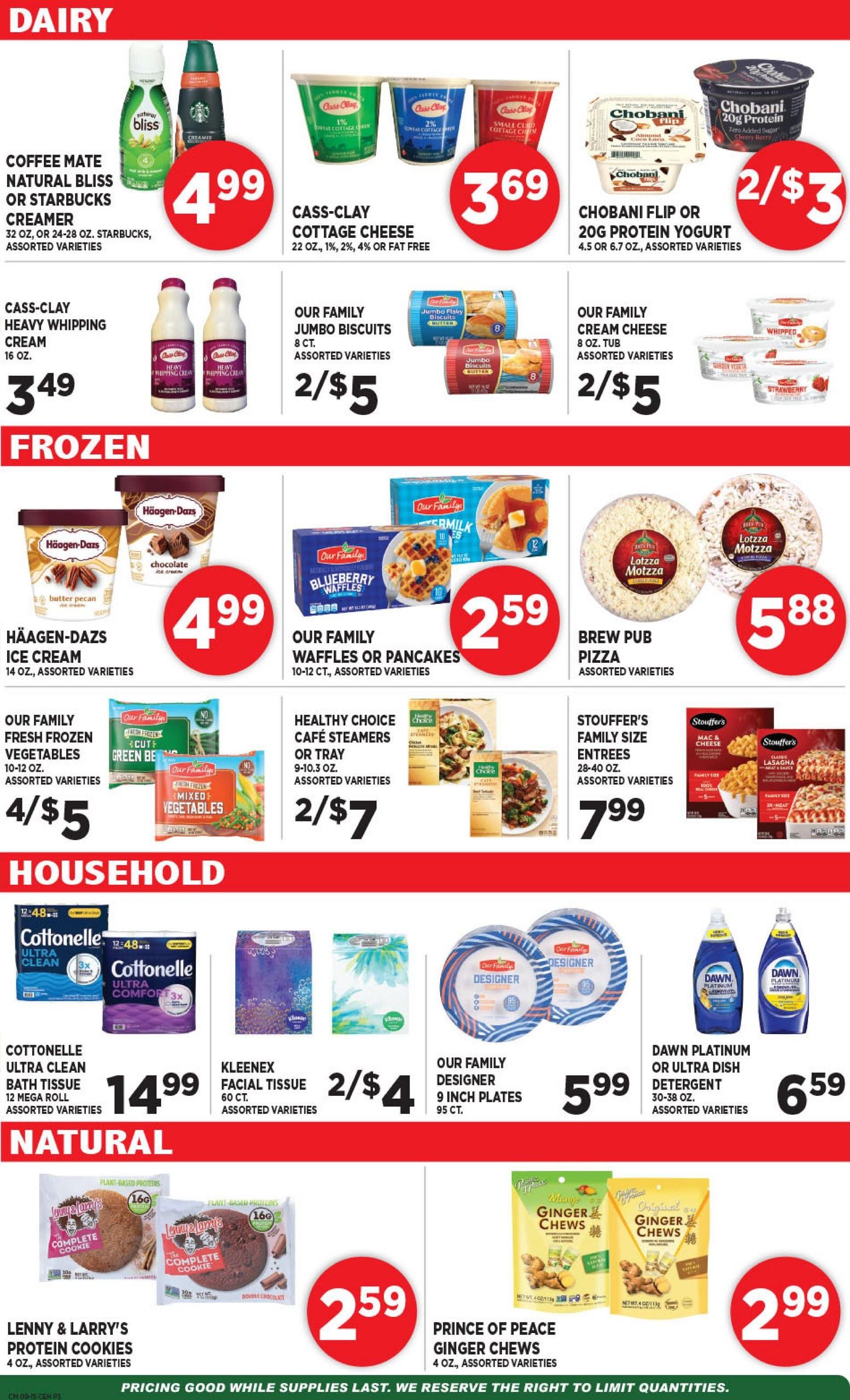 Central Market Weekly Ad September 15 - 21, 2026