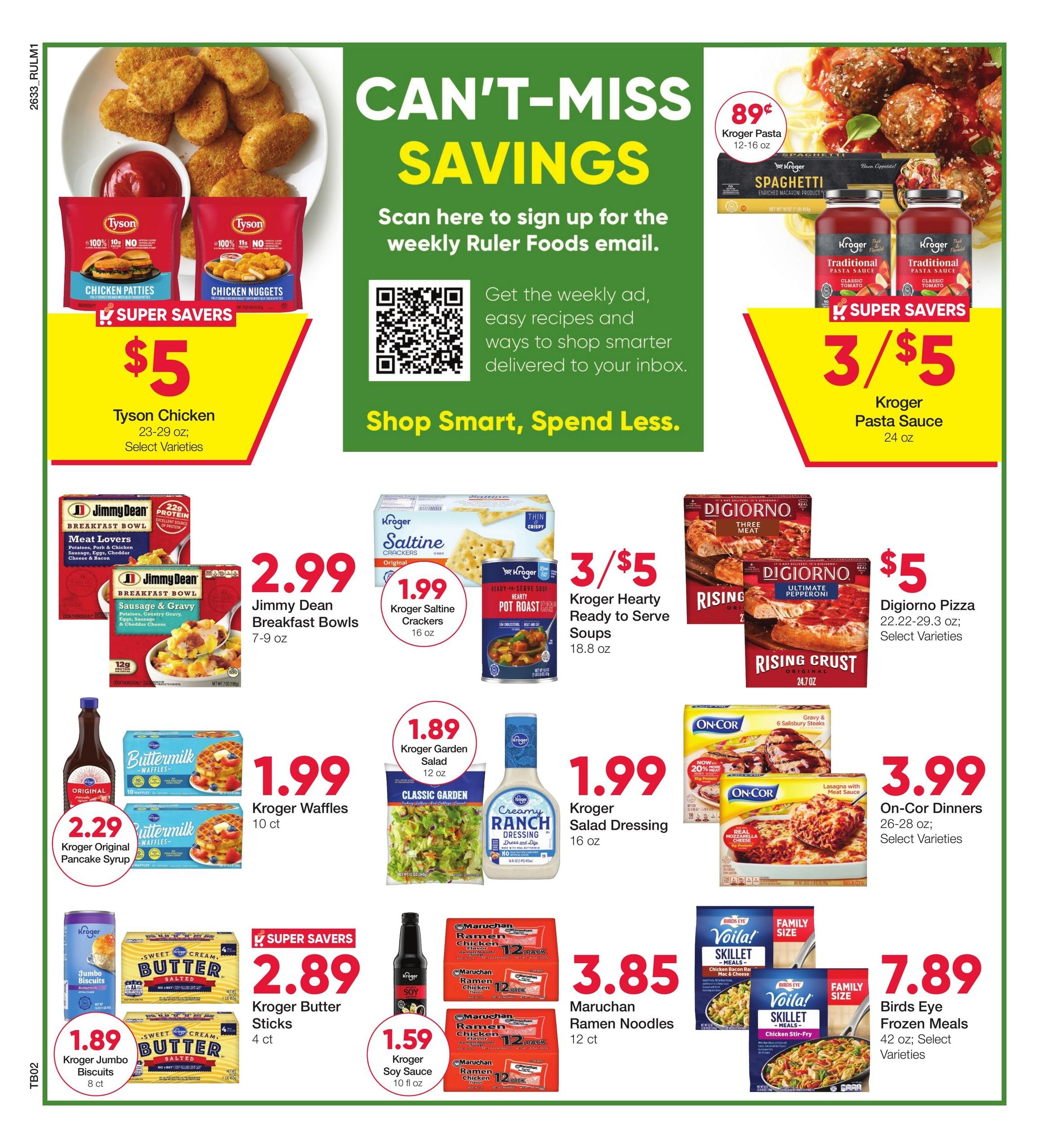 Ruler Foods (Attica Area, IN) Weekly Ad September 16 - 29, 2026