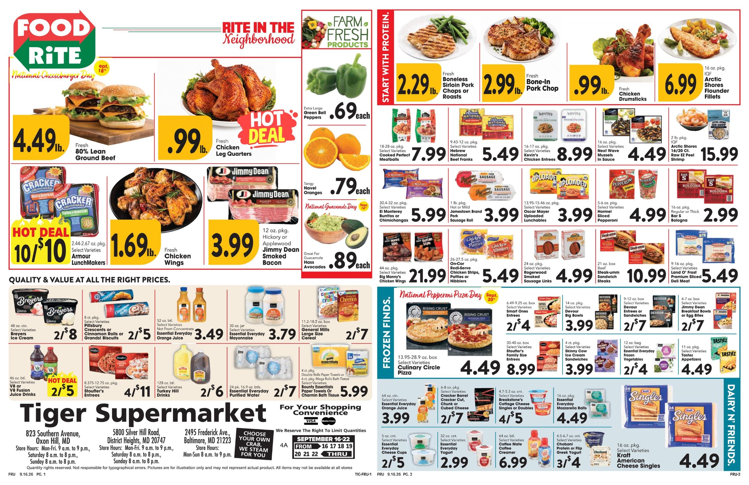 Tiger Supermarket Weekly Ad September 16 - 22, 2026