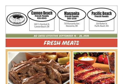 Fresh Foods Marketplace Weekly Ad September 16 - 22, 2026