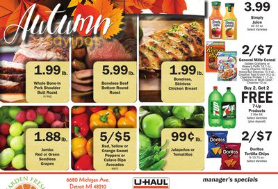 Garden Fresh Marketplace Weekly Ad September 14 - 27, 2026