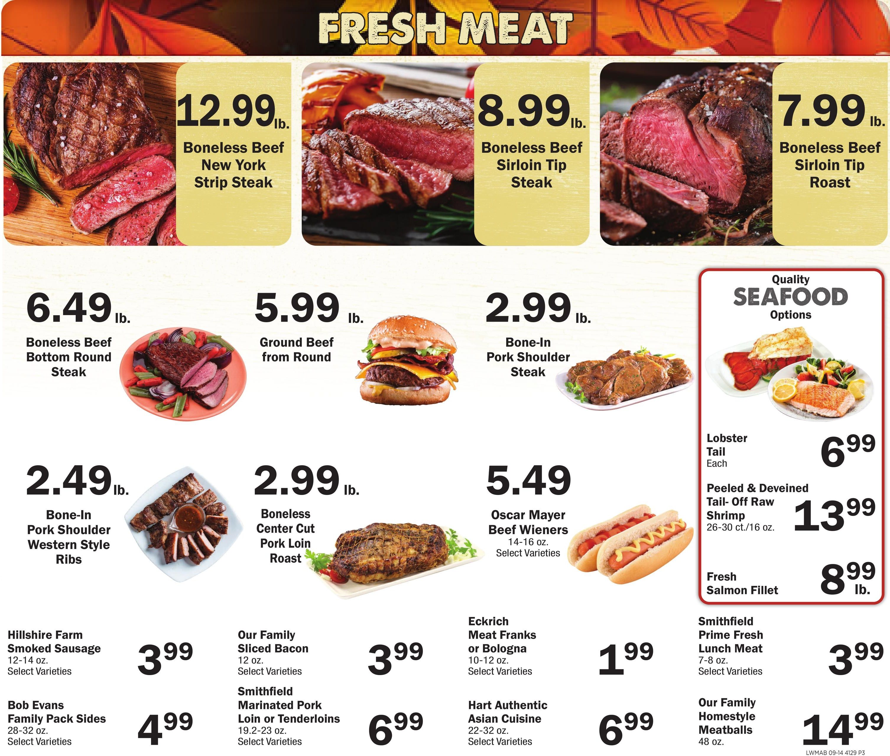 Garden Fresh Marketplace Weekly Ad September 14 - 27, 2026