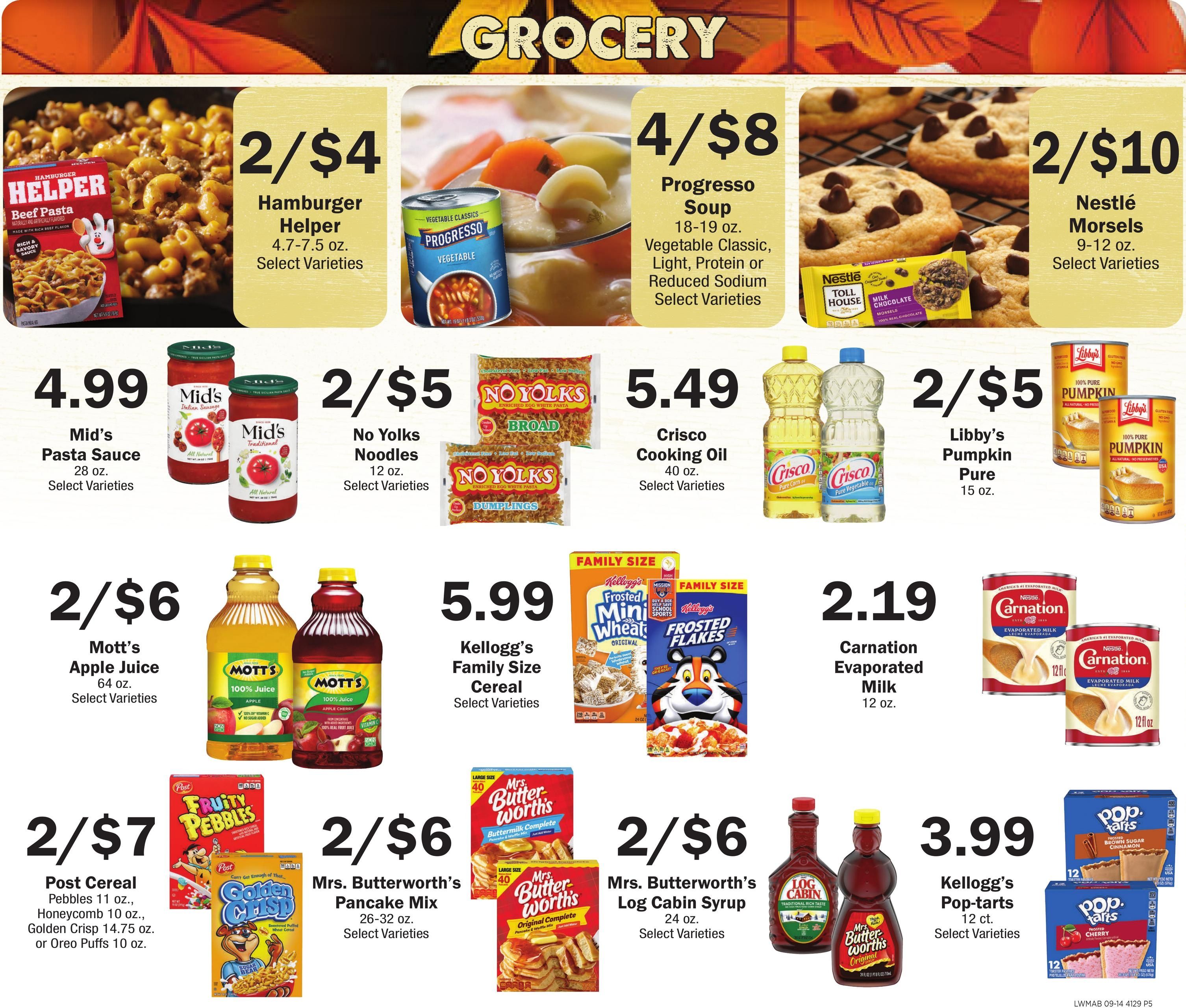 Garden Fresh Marketplace Weekly Ad September 14 - 27, 2026