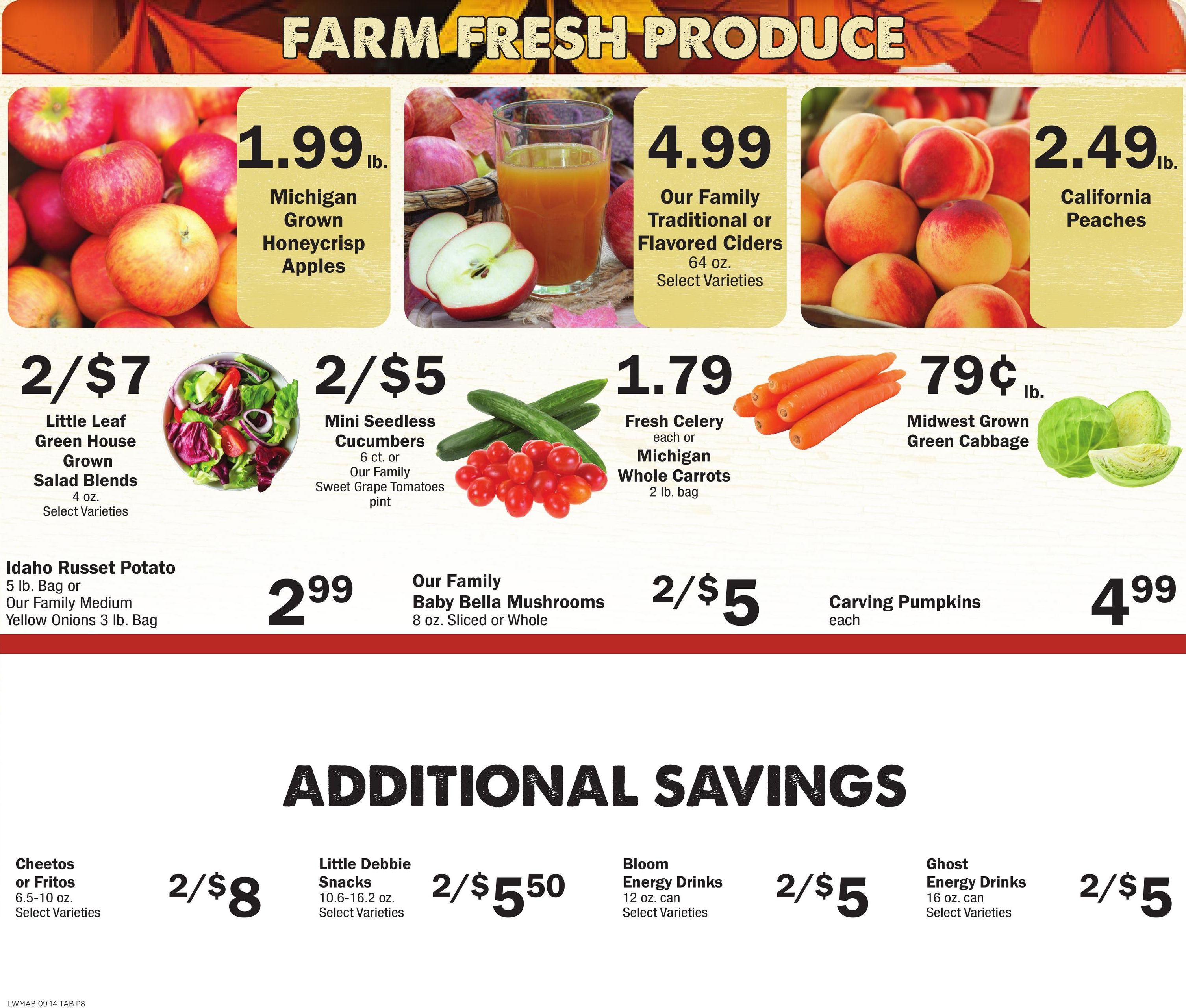 Garden Fresh Marketplace Weekly Ad September 14 - 27, 2026