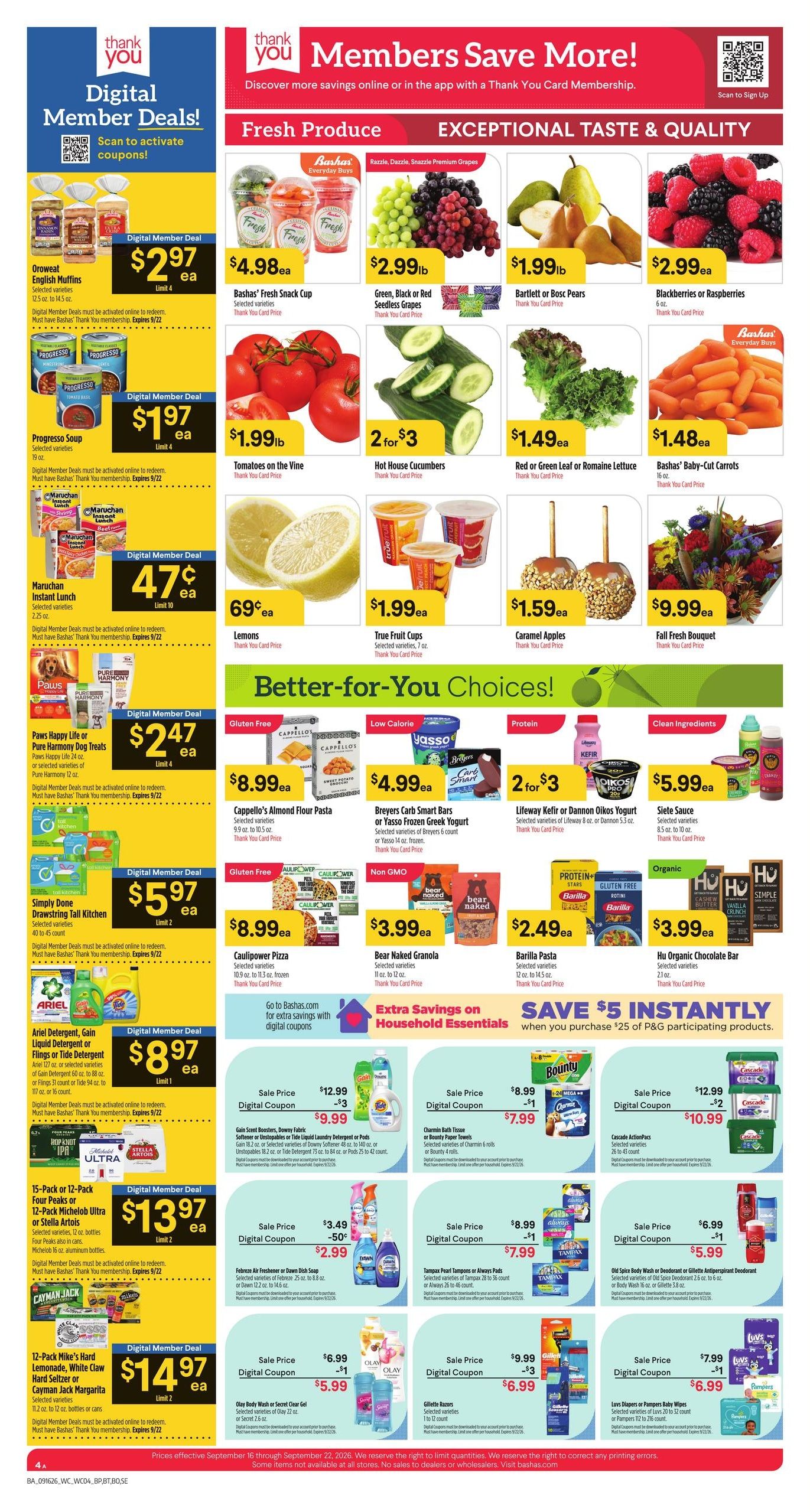 Bashas' (Apache Junction Area, AZ) Weekly Ad September 16 - 22, 2026