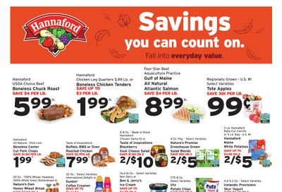 Hannaford (Concord Area, NH) Week 38 Weekly Ad September 13 - 19, 2026