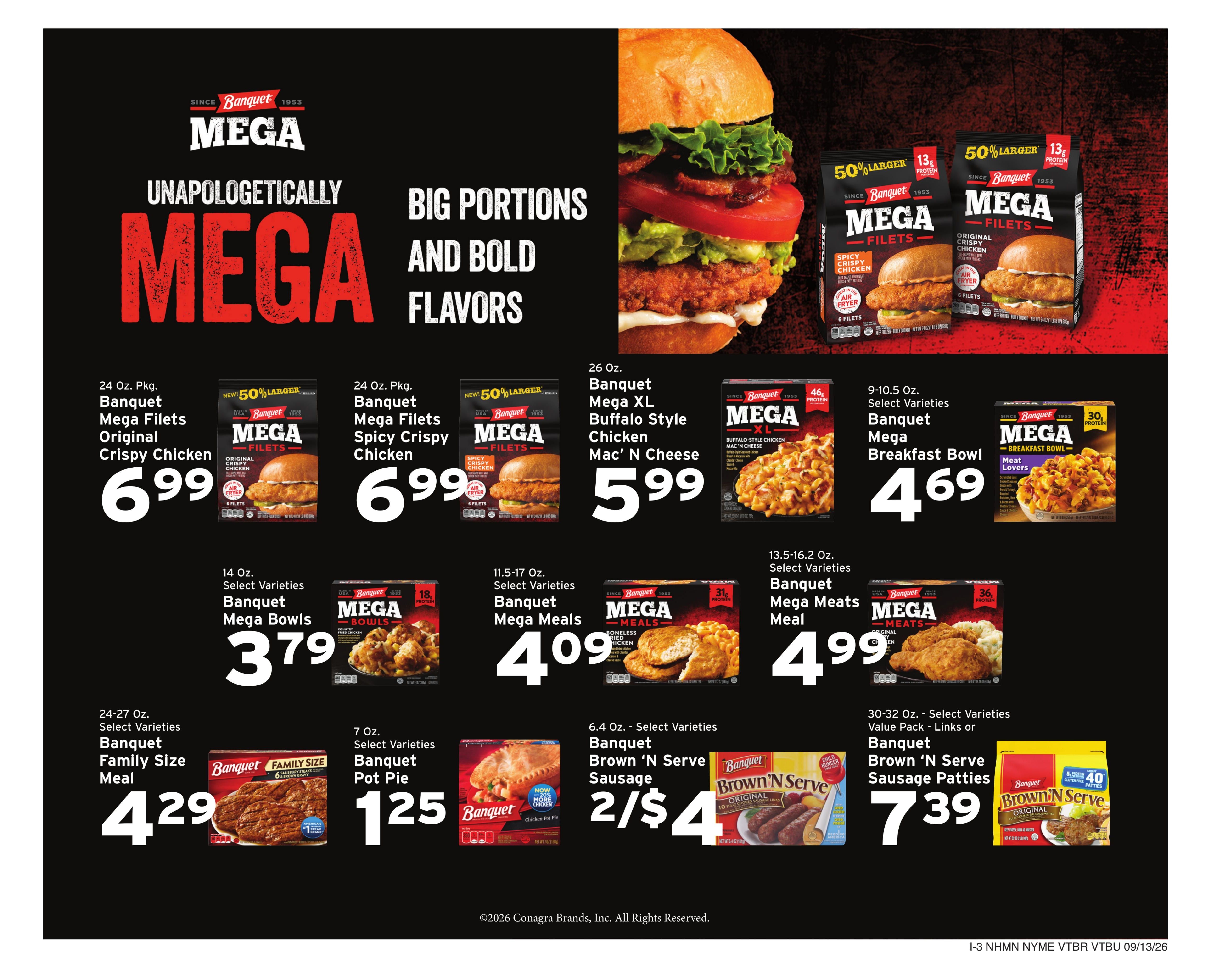 Hannaford (Montpelier-Saint Albans Area, VT) Week 38 Weekly Ad September 13 - 19, 2026