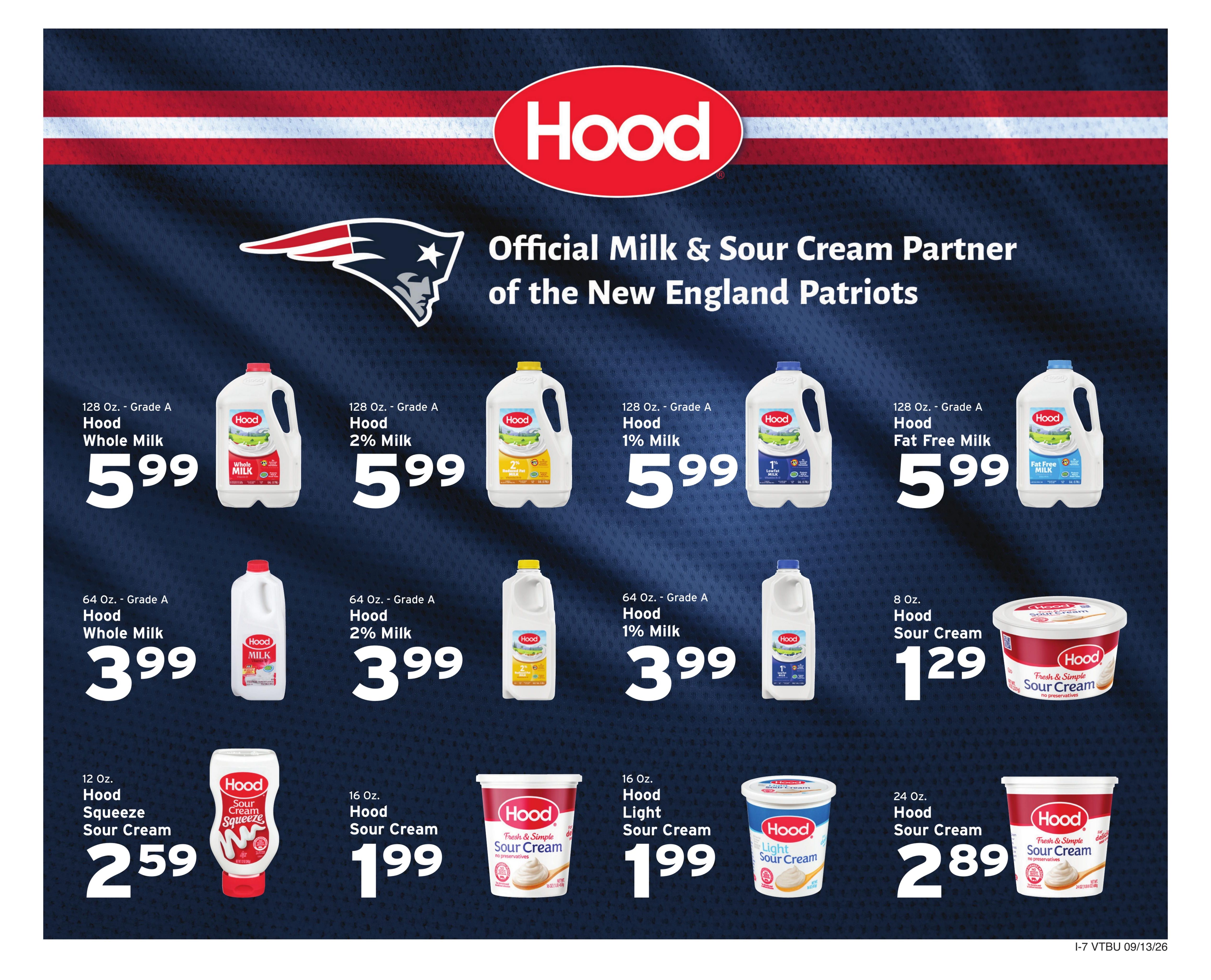 Hannaford (Montpelier-Saint Albans Area, VT) Week 38 Weekly Ad September 13 - 19, 2026