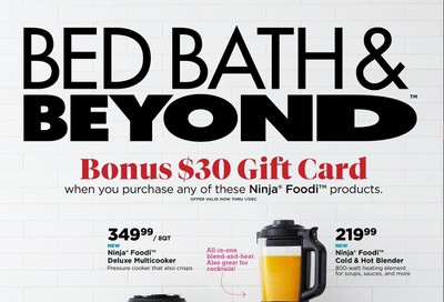 Bed Bath & Beyond Flyer November 17 to January 6