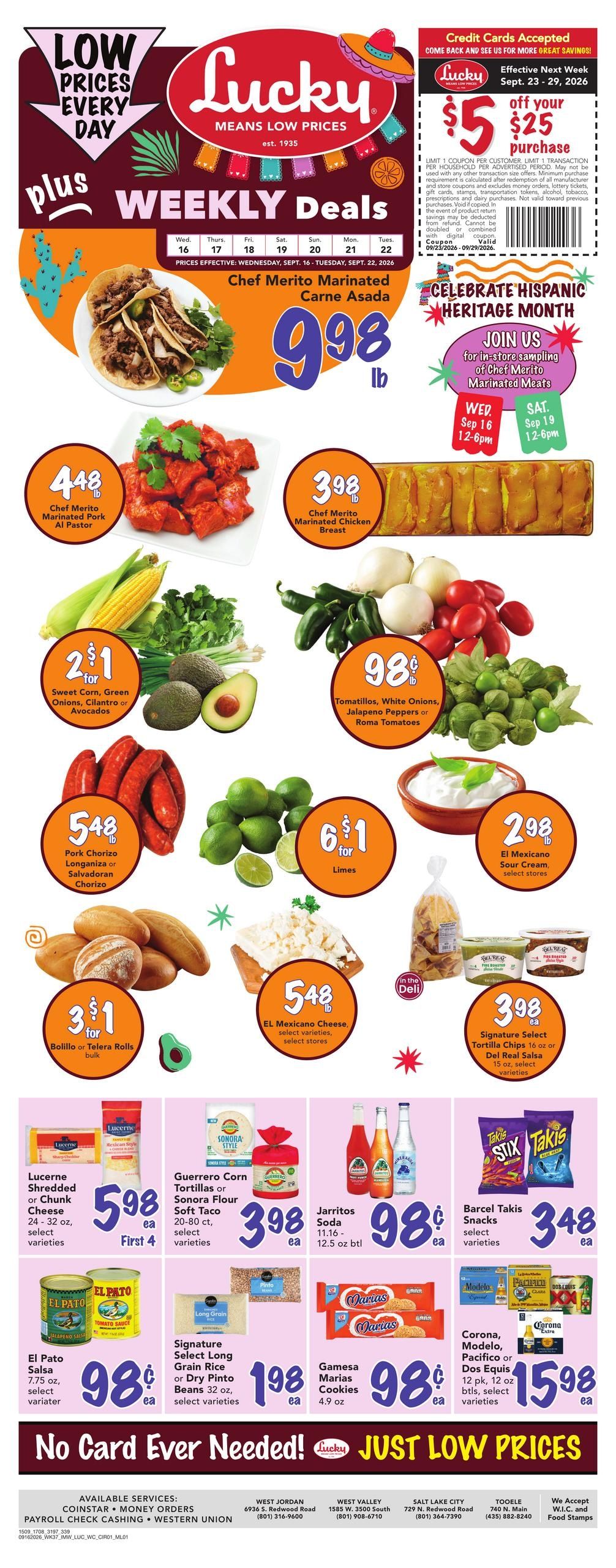 Lucky Weekly Ad September 16 - 22, 2026