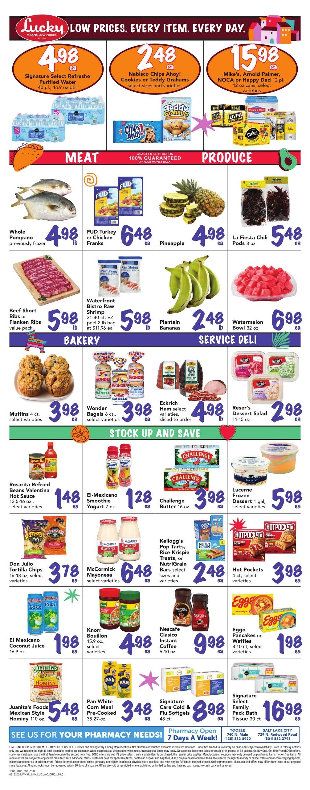 Lucky Weekly Ad September 16 - 22, 2026