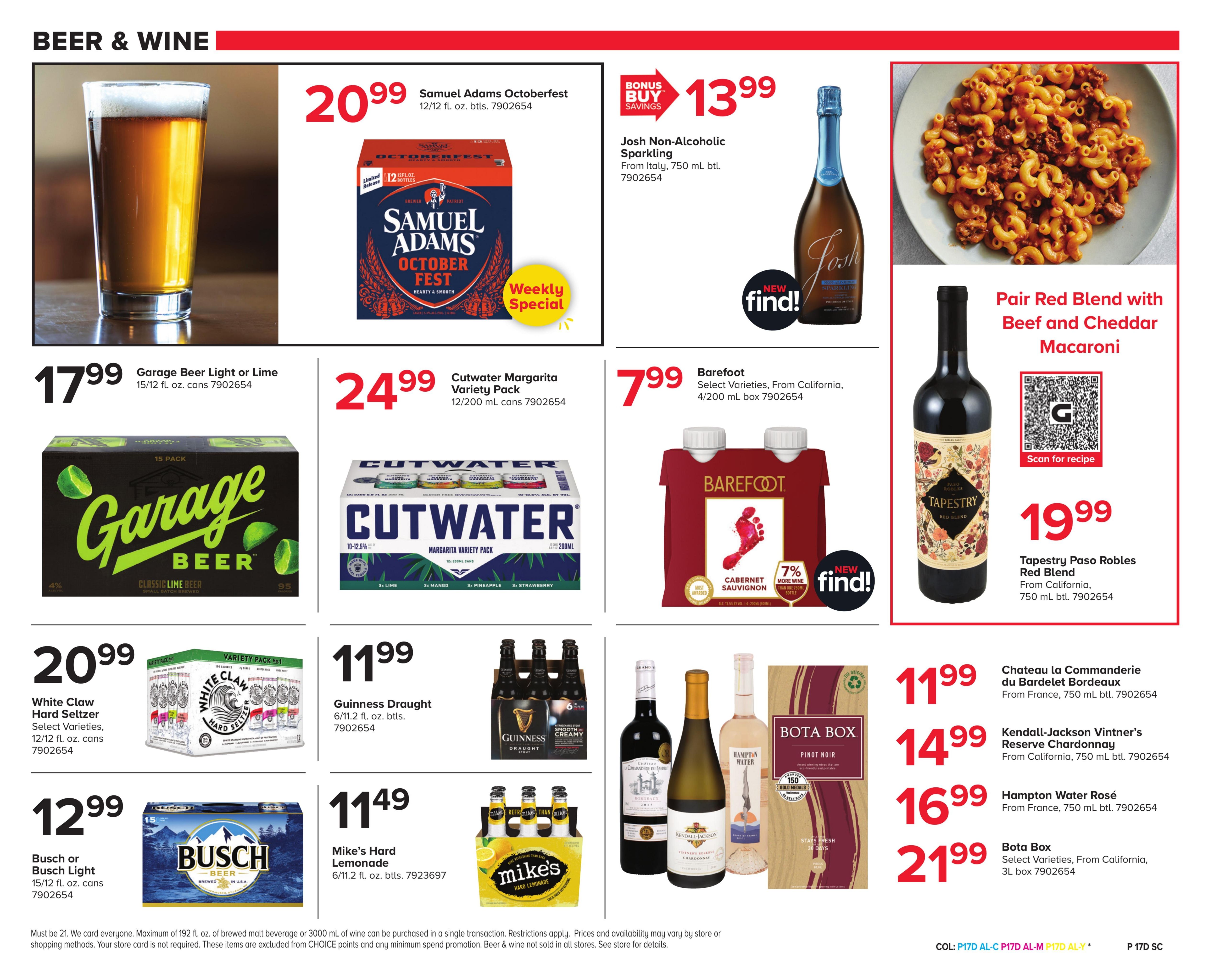 Giant Food Stores (Williamsport Area, PA) Weekly Ad September 11 - 17, 2026