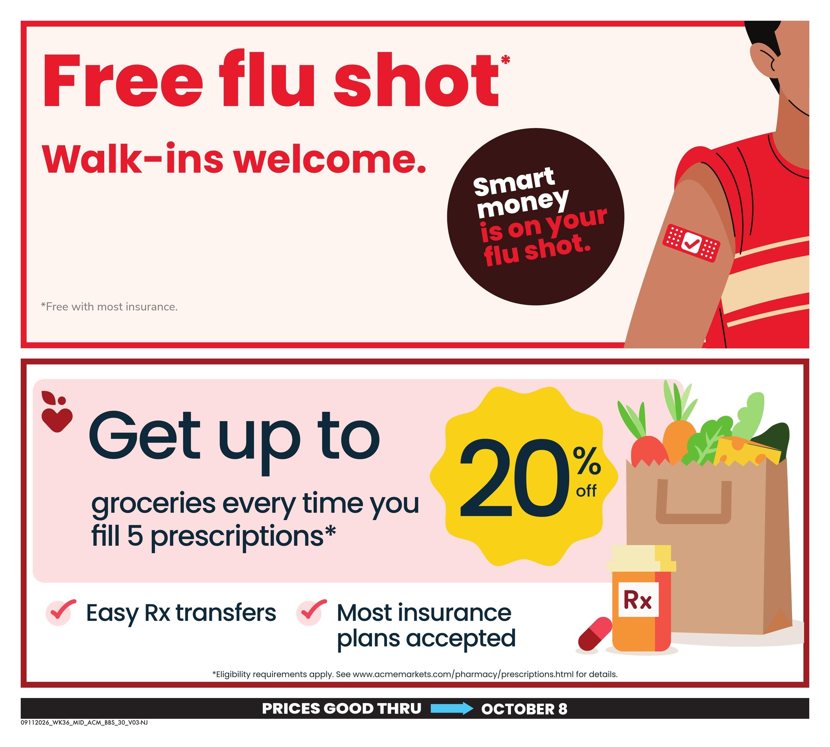 Acme Markets (Lakewood Area, NJ) Big Book of Savings Weekly Ad September 11 - October 8, 2026
