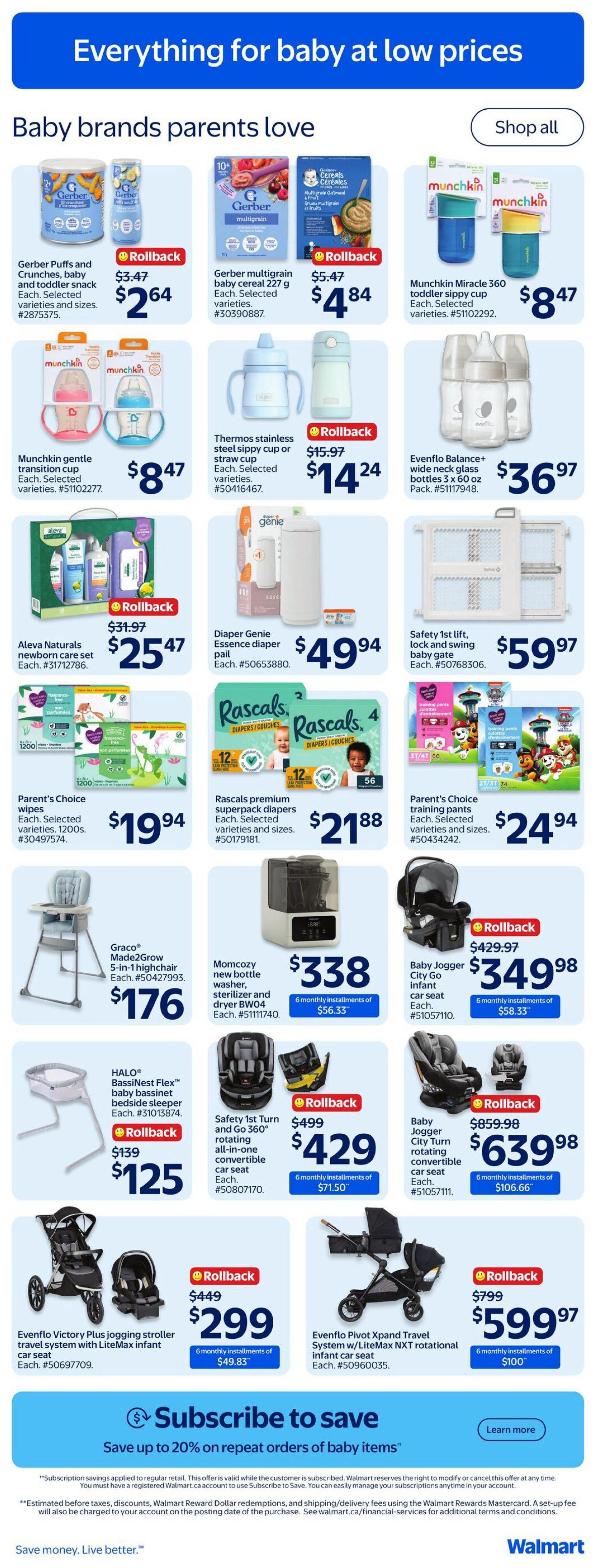 Walmart (West) Flyer September 17 to 23