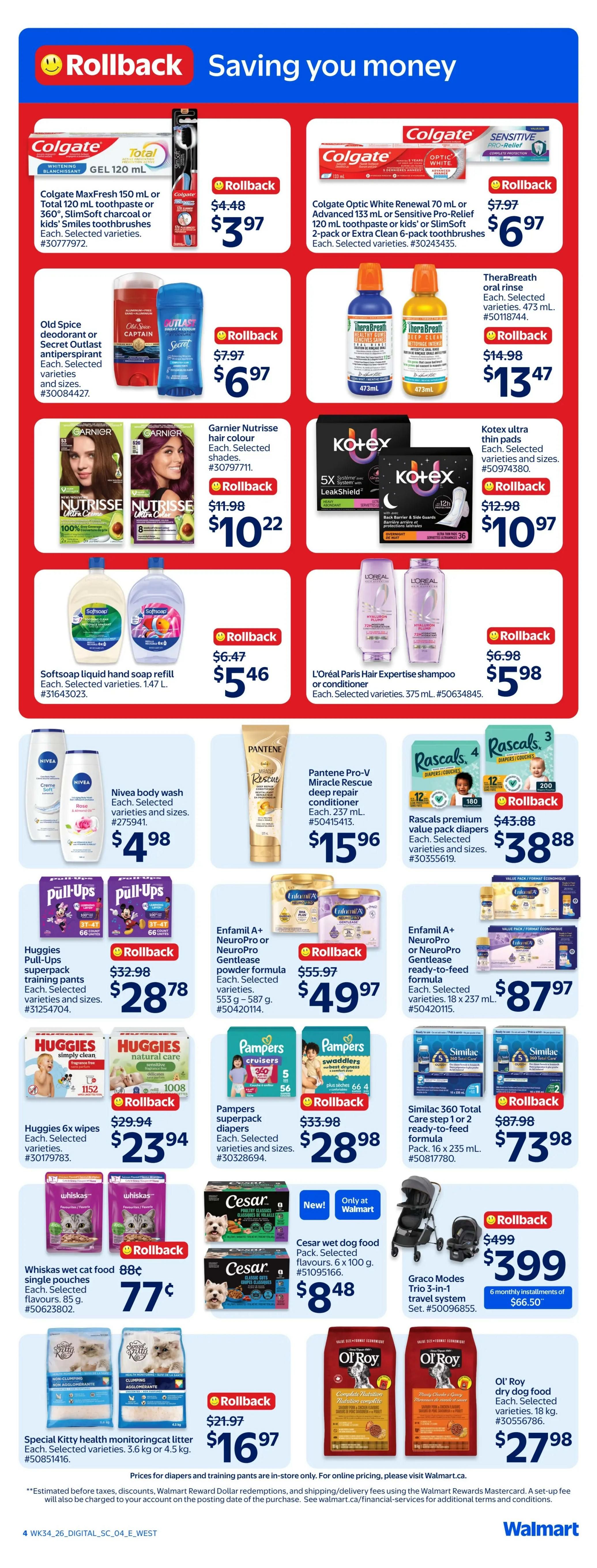 Walmart (West) Flyer September 17 to 23