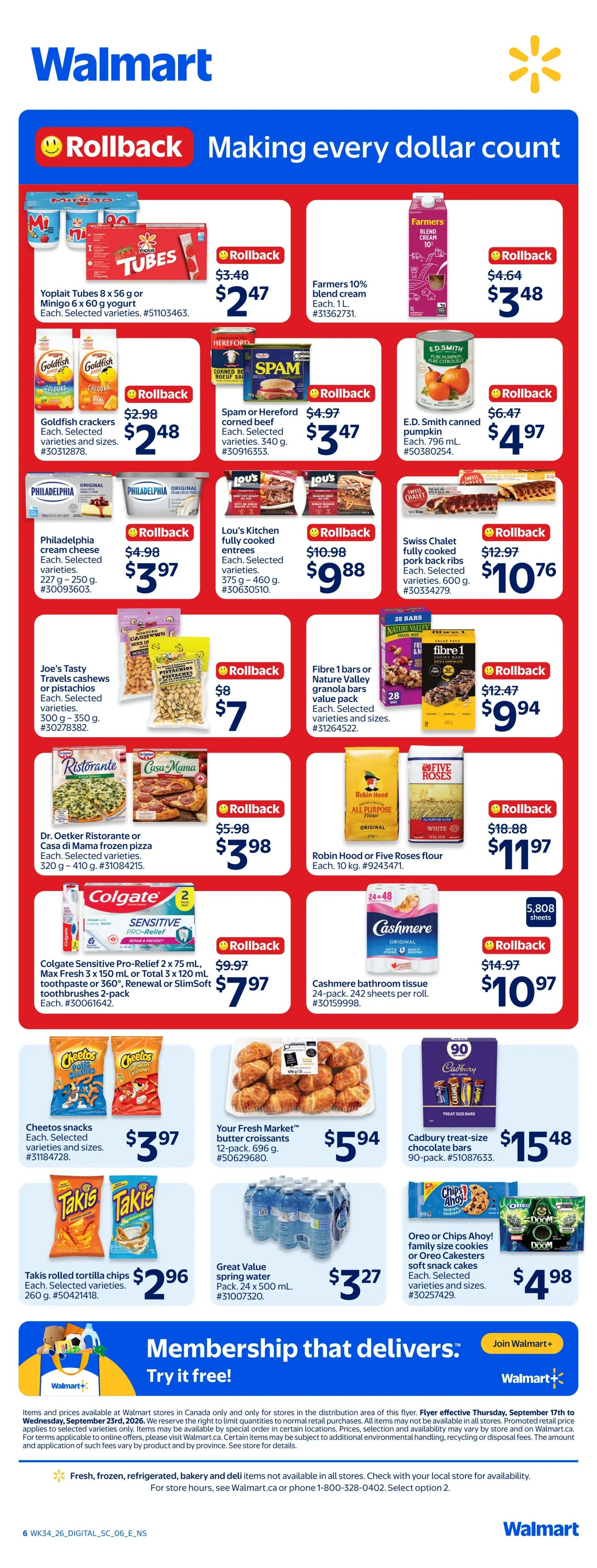 Walmart (Atlantic) Flyer September 17 to 23