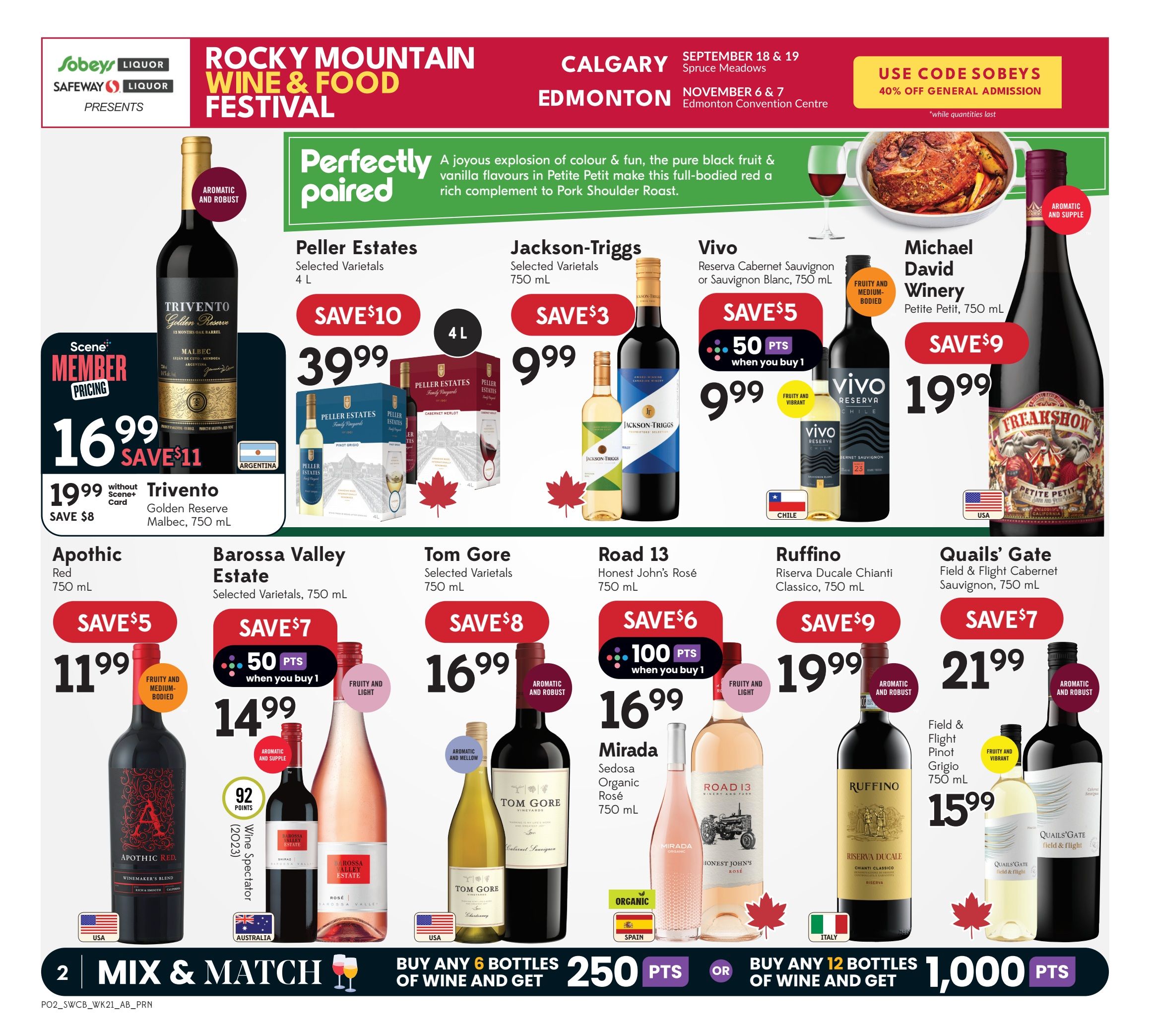 Sobeys/Safeway (AB) SWCB Flyer September 17 to 23