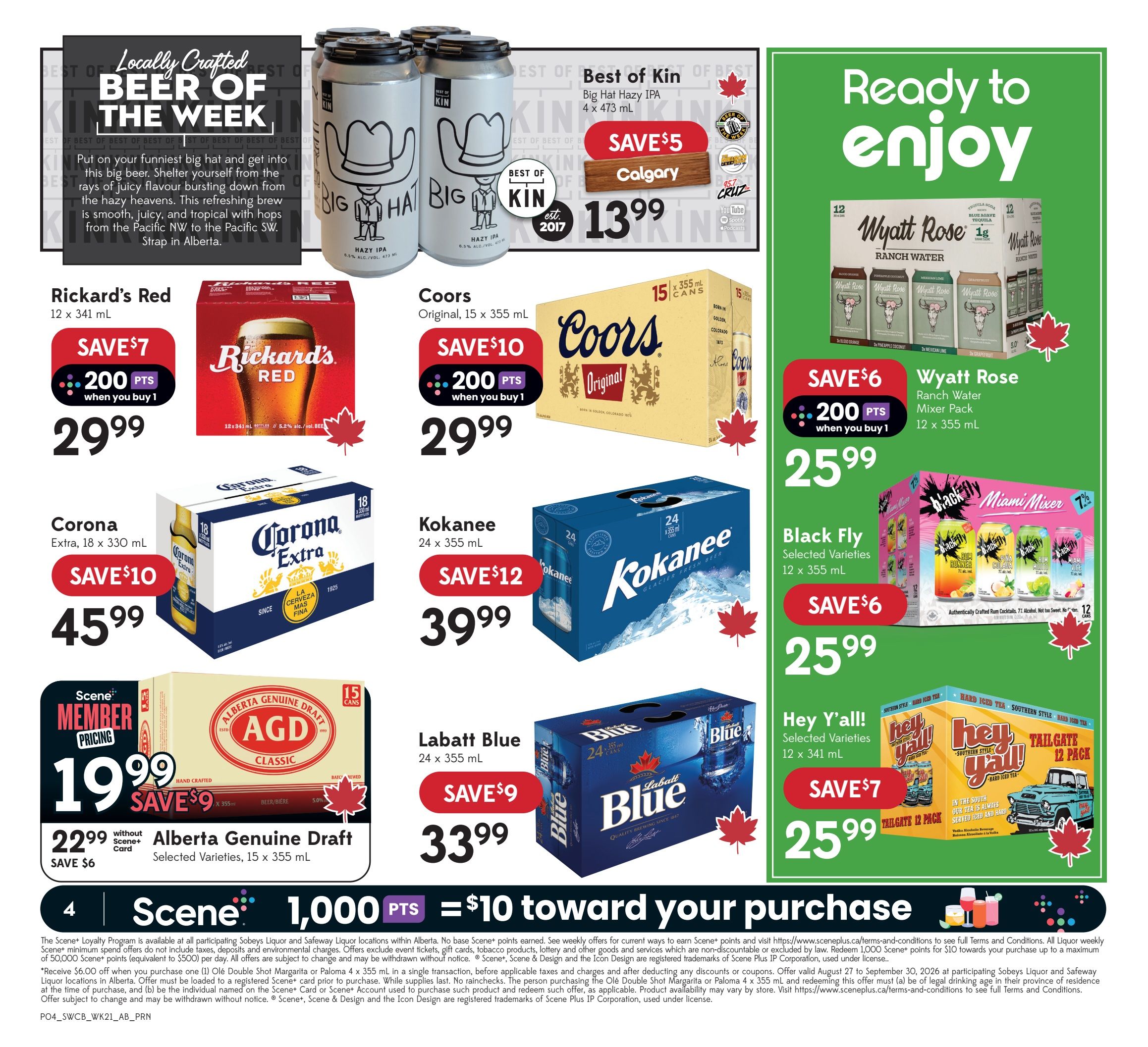 Sobeys/Safeway (AB) SWCB Flyer September 17 to 23