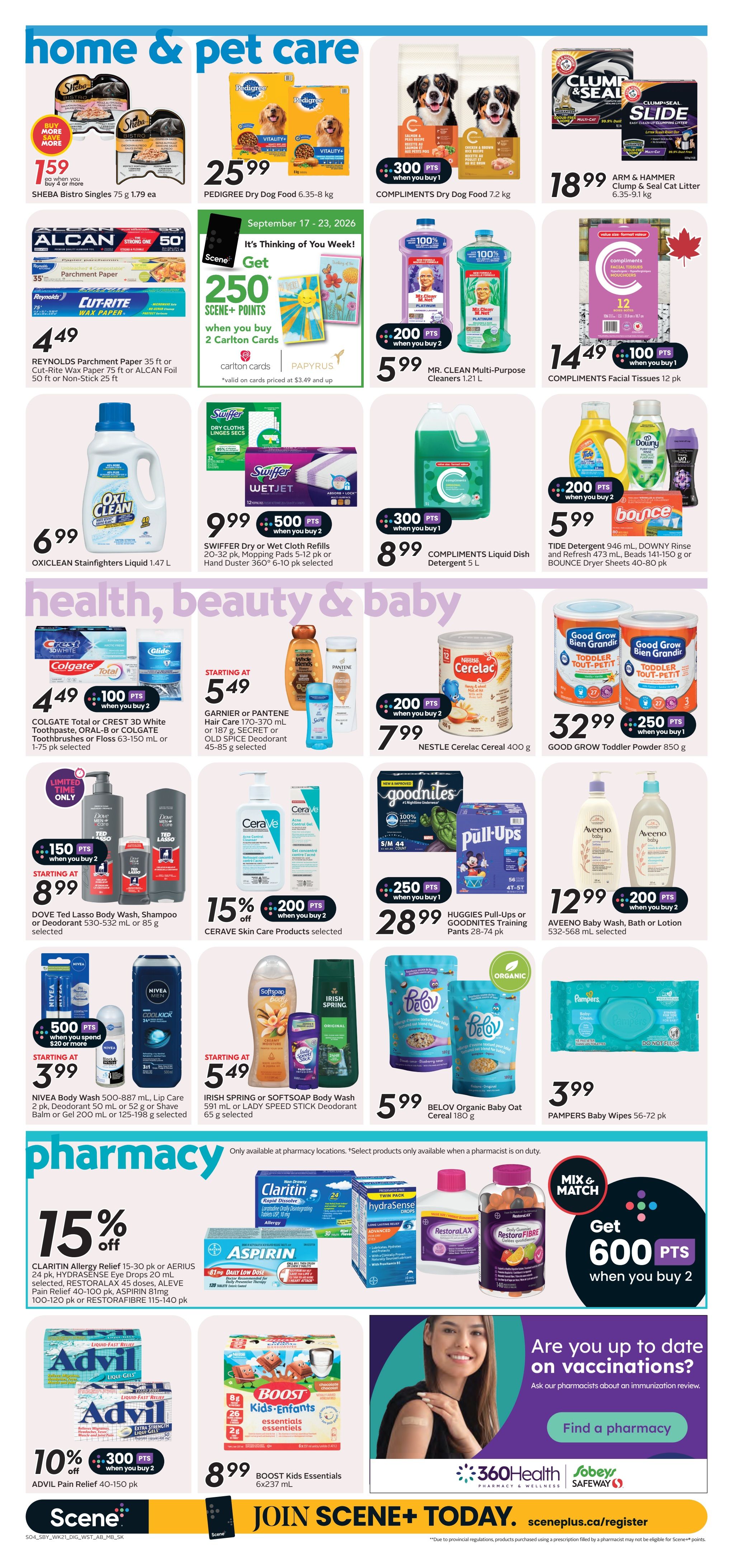 Sobeys/Safeway (SK & MB) Flyer September 17 to 23