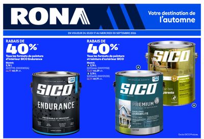 Rona & Rona+ (QC) Flyer September 17 to 23