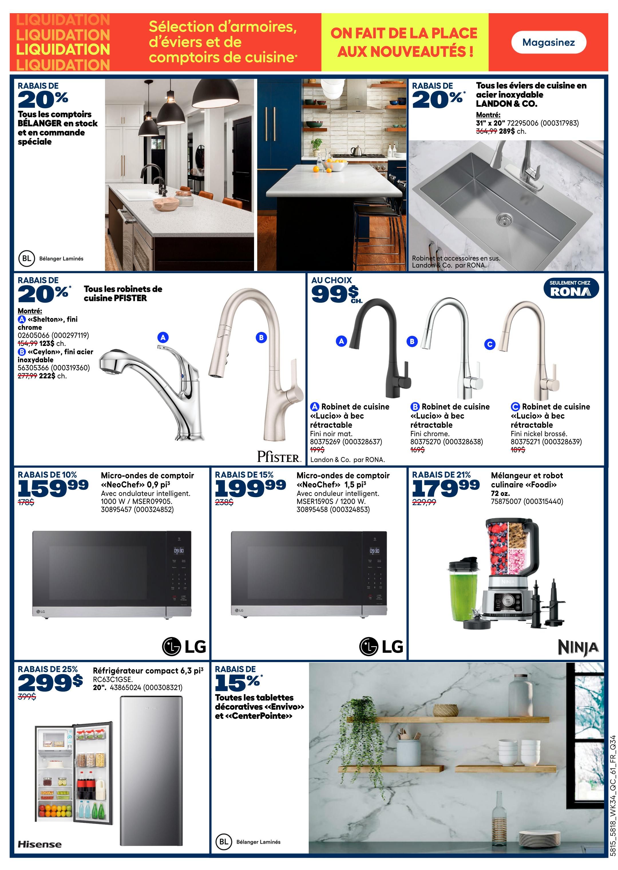 Rona & Rona+ (QC) Flyer September 17 to 23