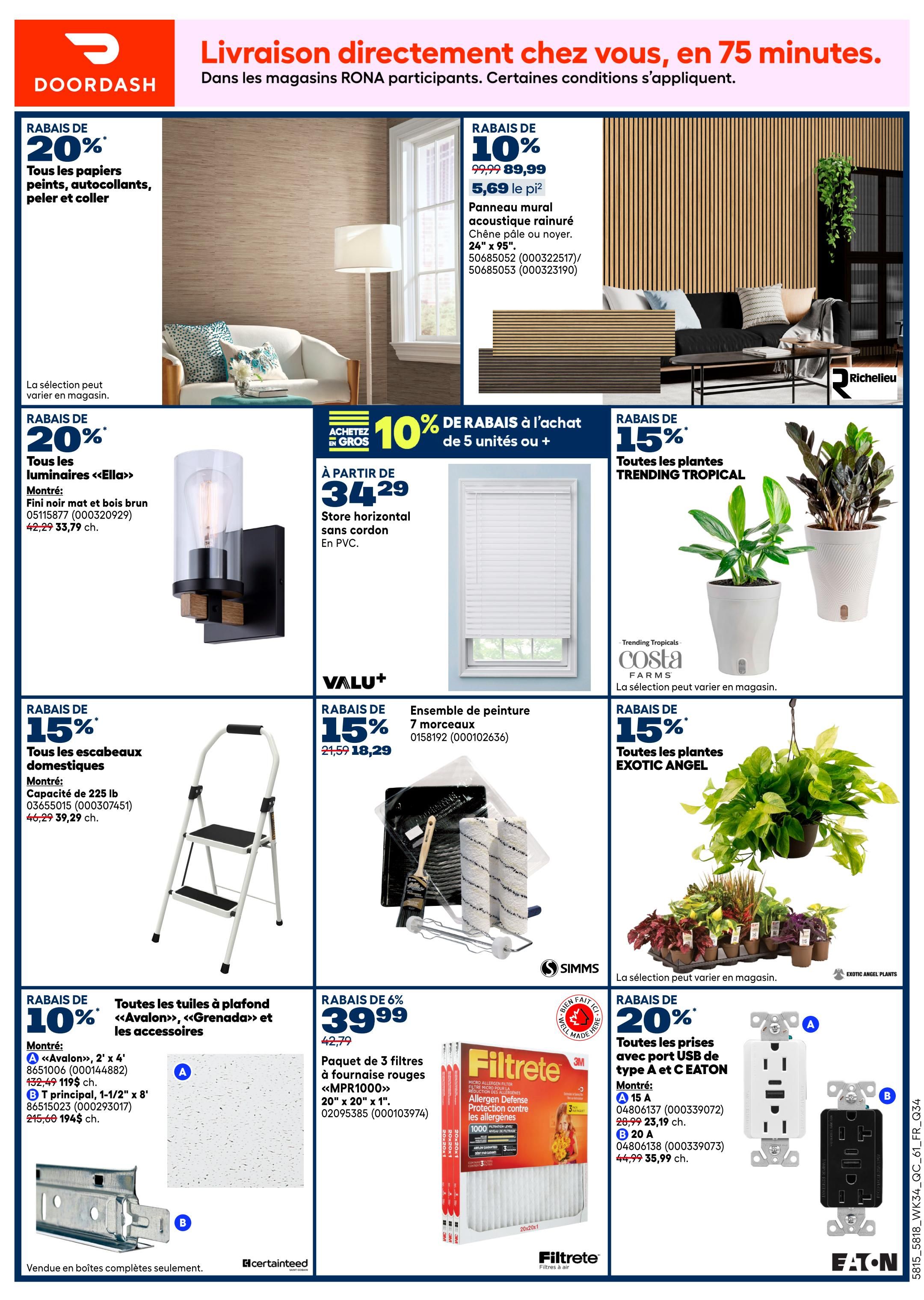 Rona & Rona+ (QC) Flyer September 17 to 23