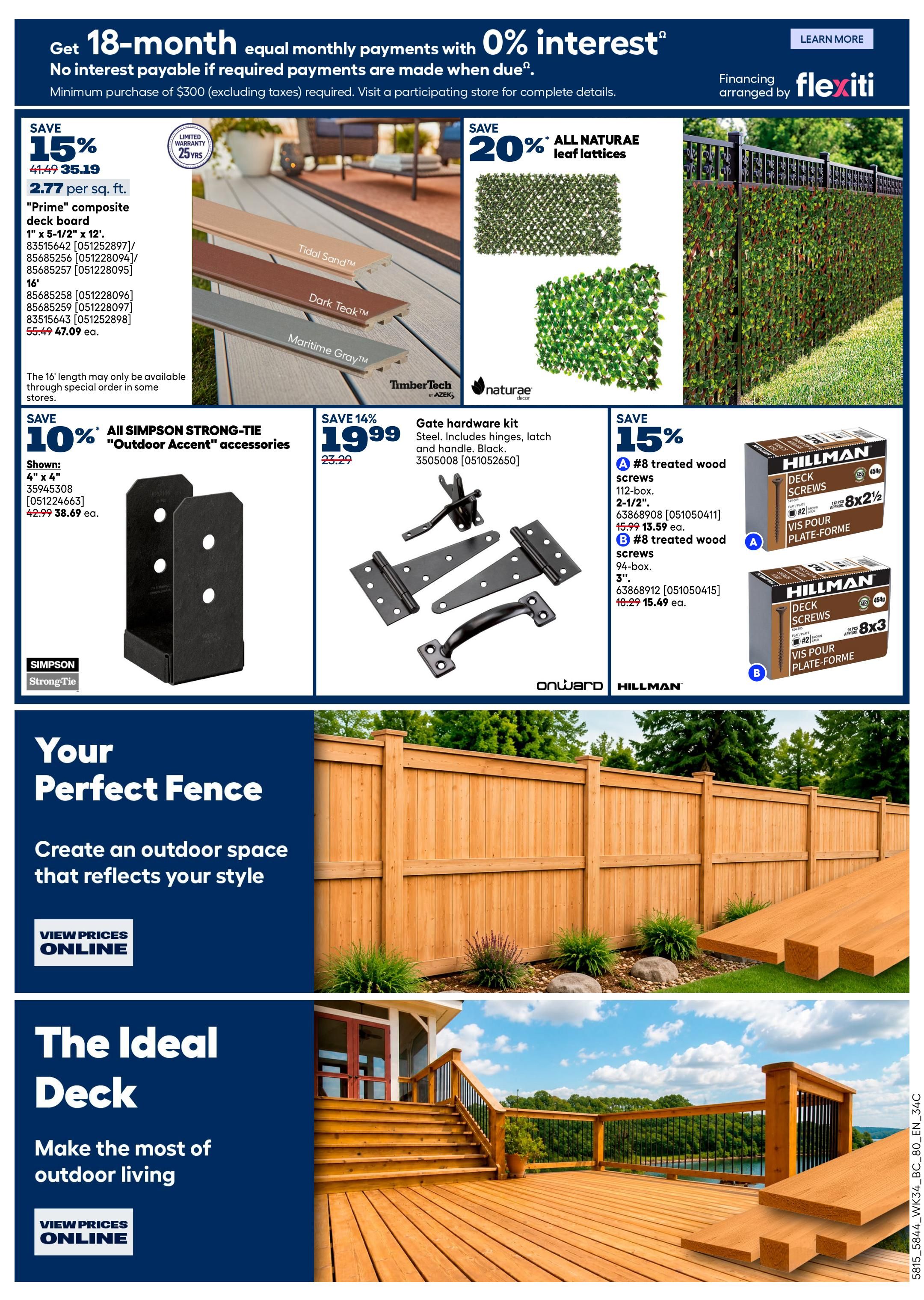 Rona & Rona+ (BC) Flyer September 17 to 23