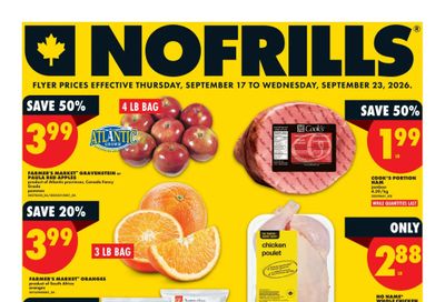 No Frills (Atlantic) Flyer September 17 to 23