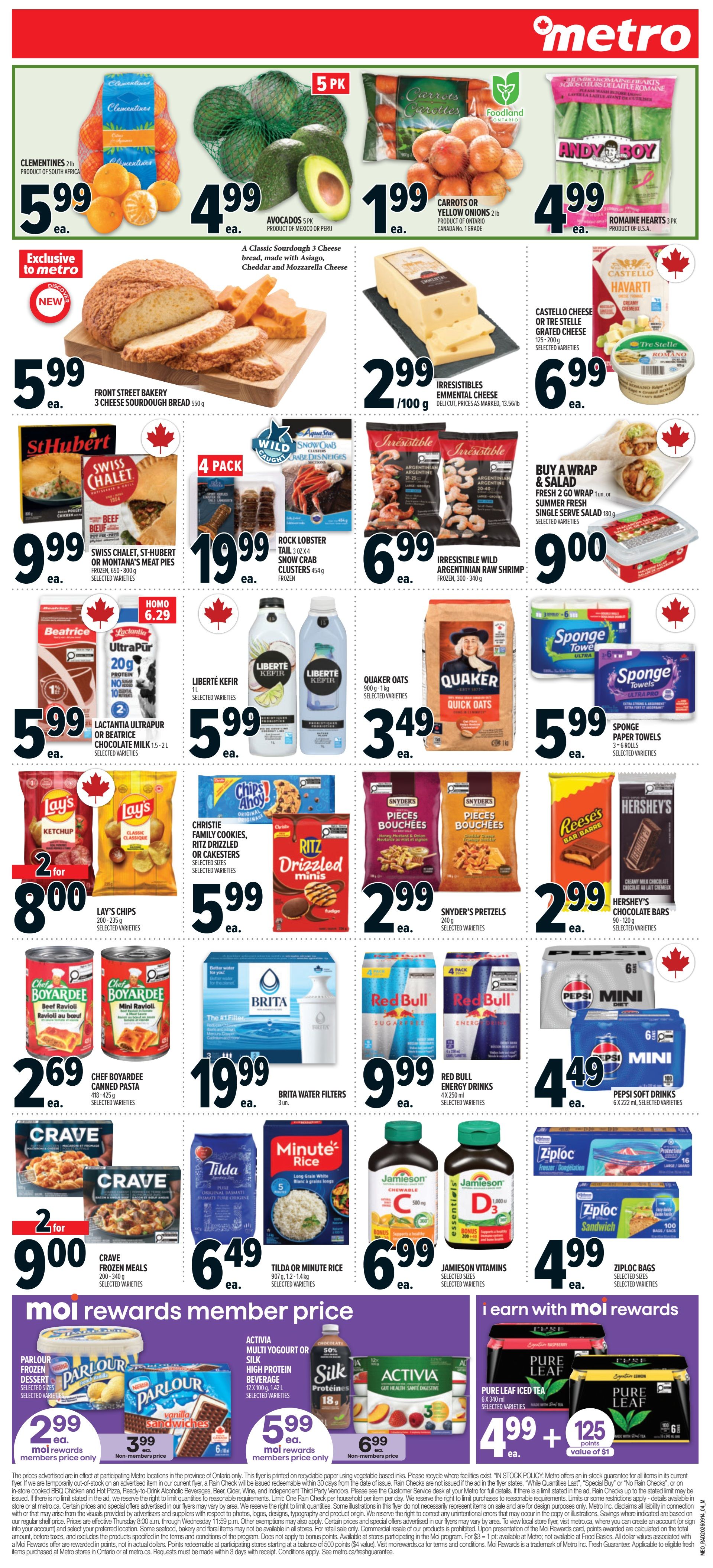 Metro (ON) Flyer September 17 to 23