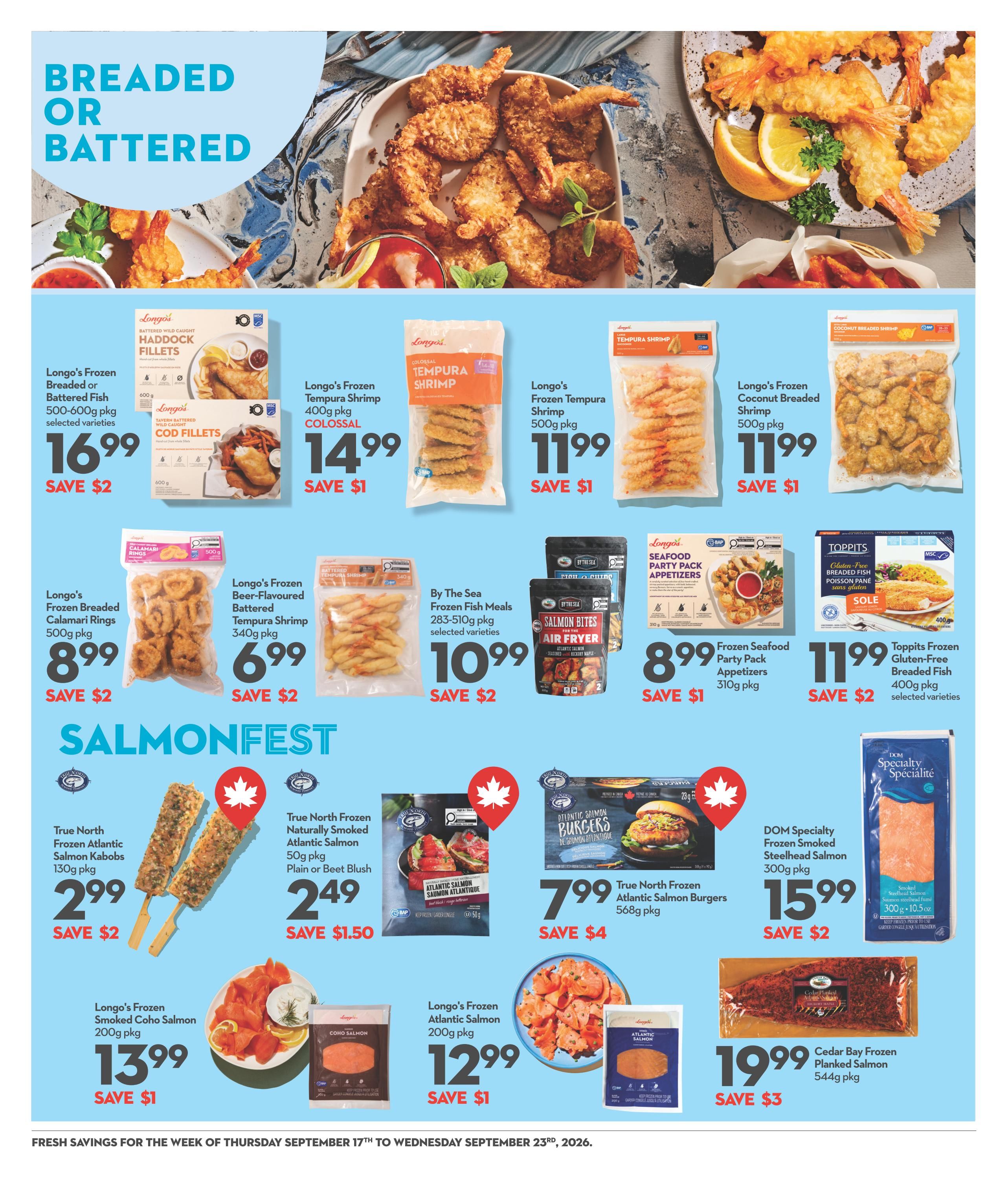 Longo's Flyer September 17 to 23