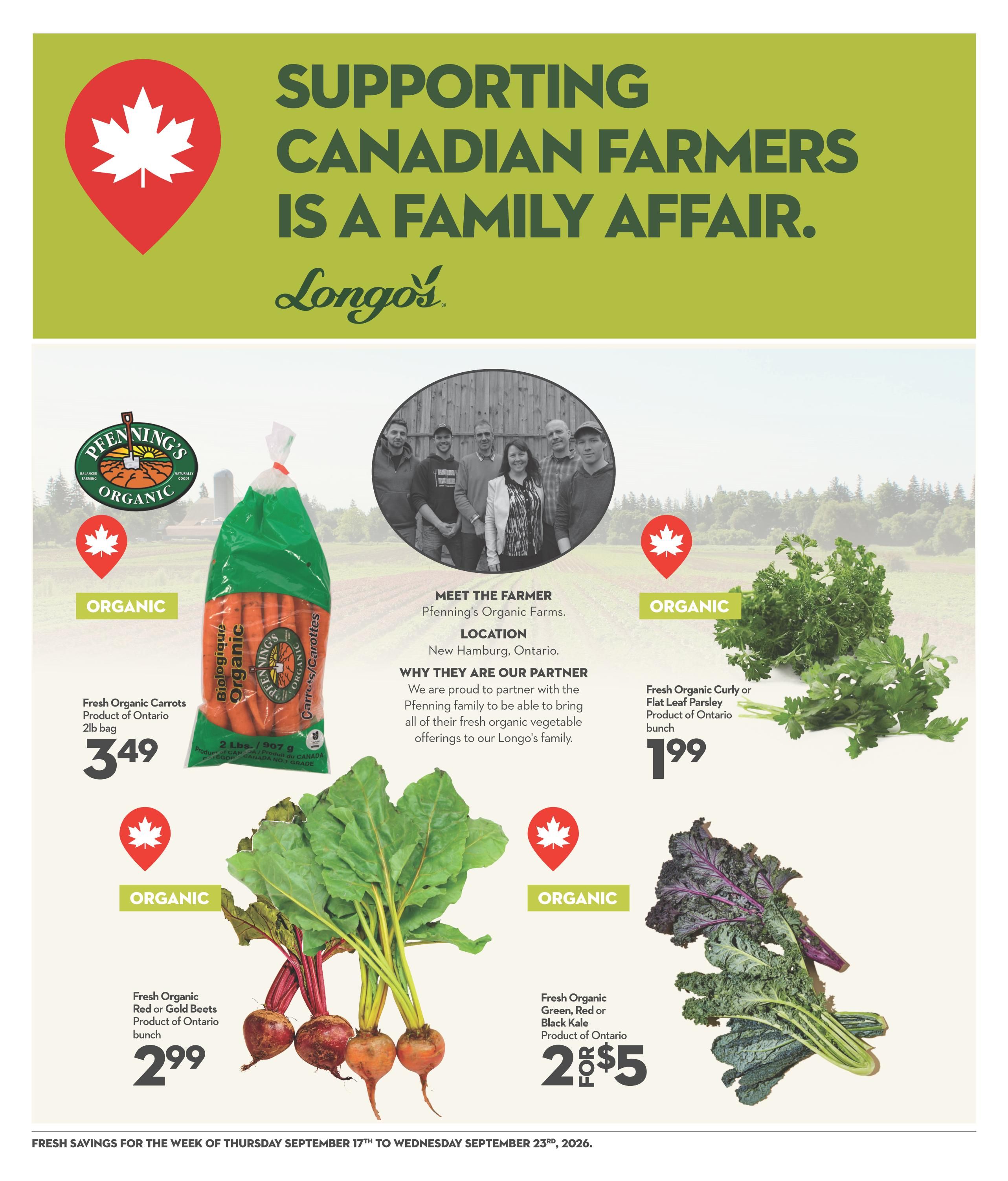 Longo's Flyer September 17 to 23