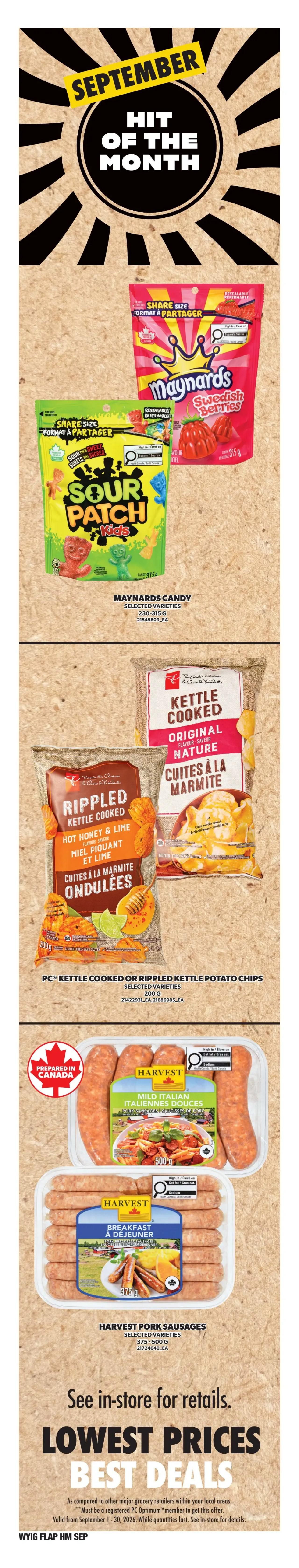 Loblaws City Market (West) Flyer September 17 to 23