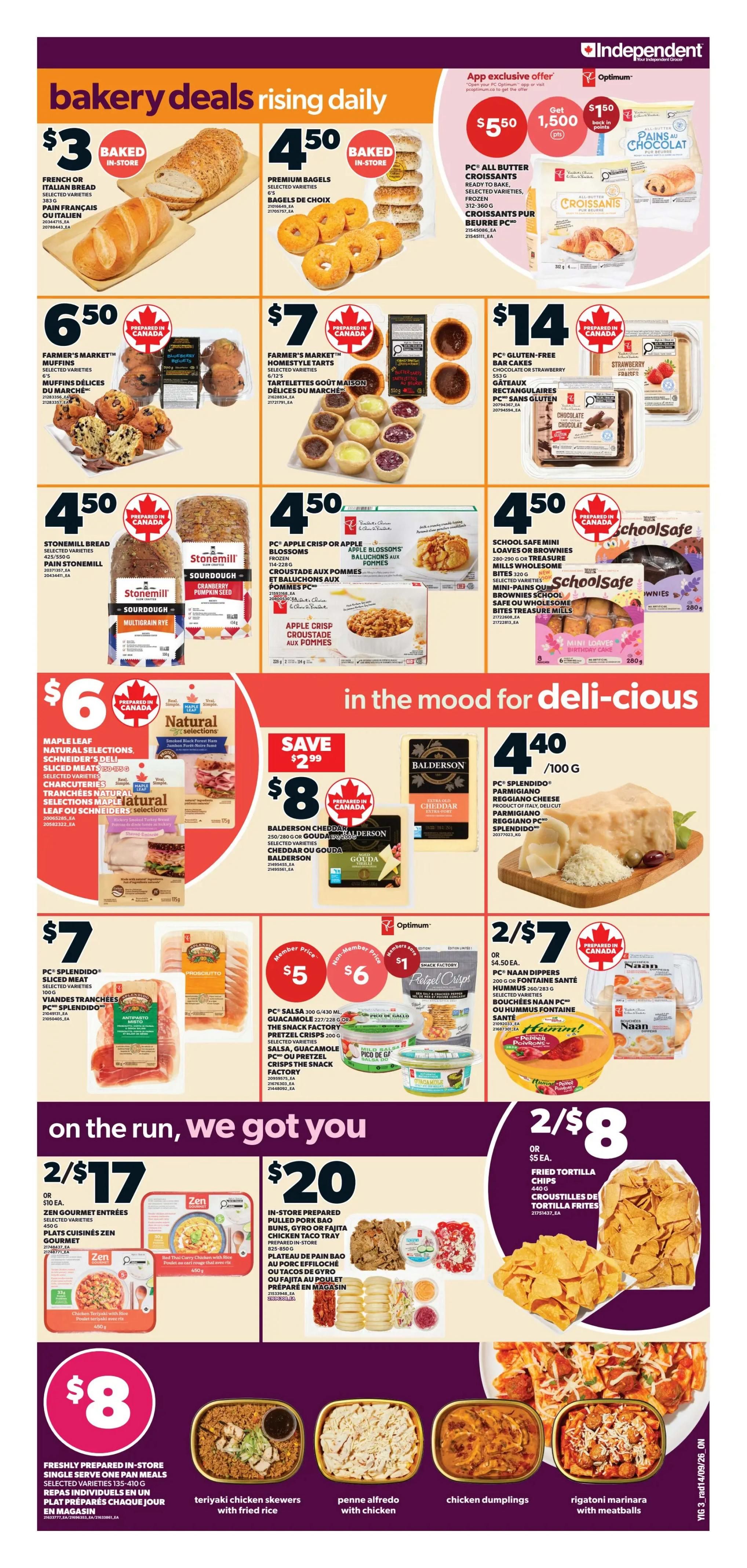 Independent Grocer (ON) Flyer September 17 to 23