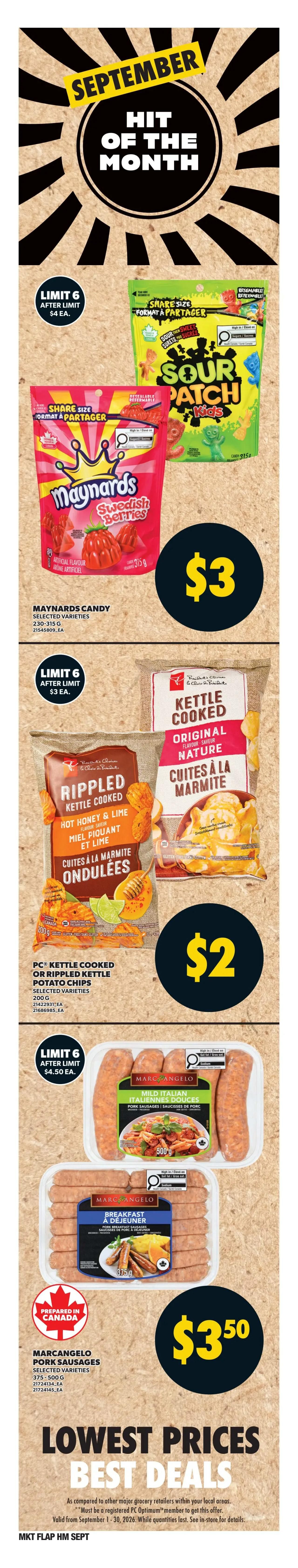 Independent Grocer (Atlantic) Flyer September 17 to 23