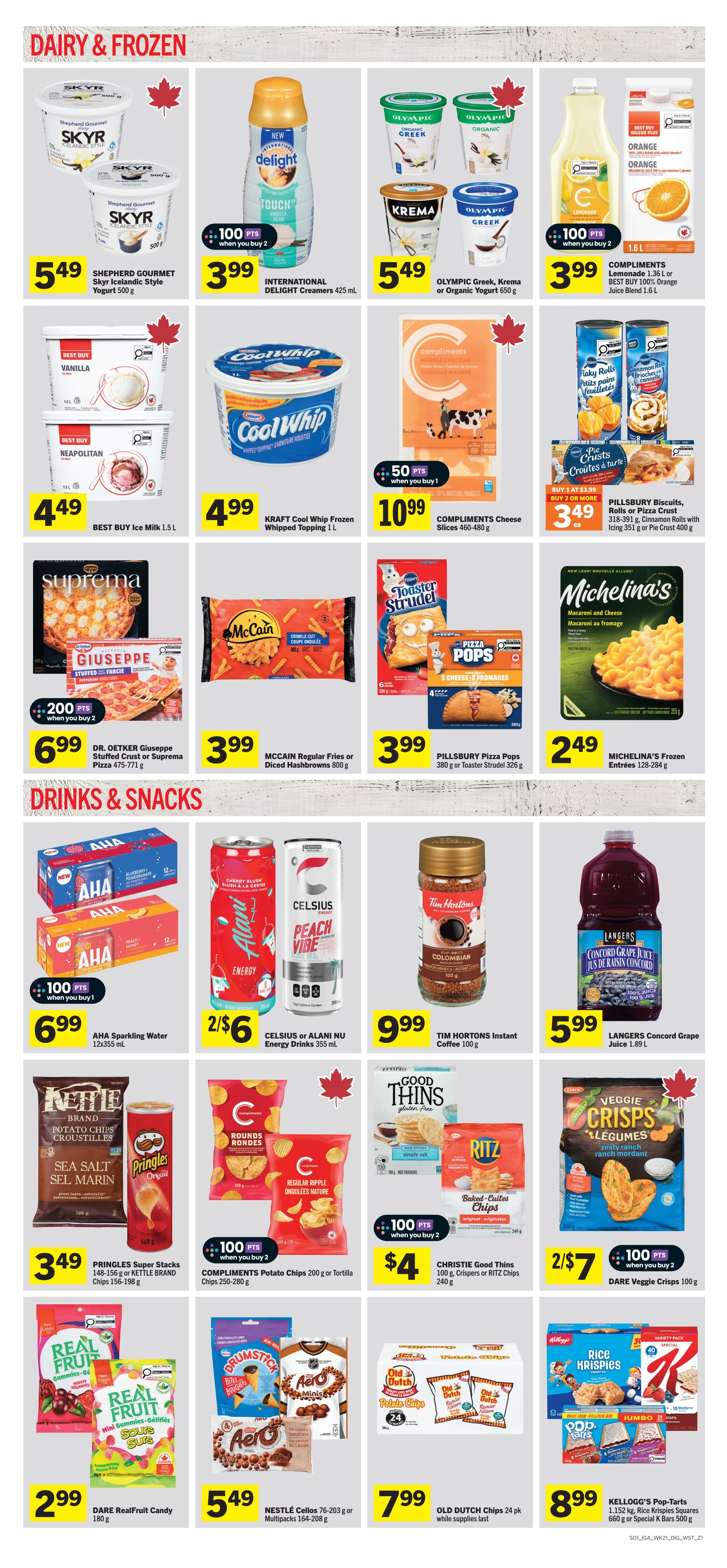 IGA (West) Flyer September 17 to 23