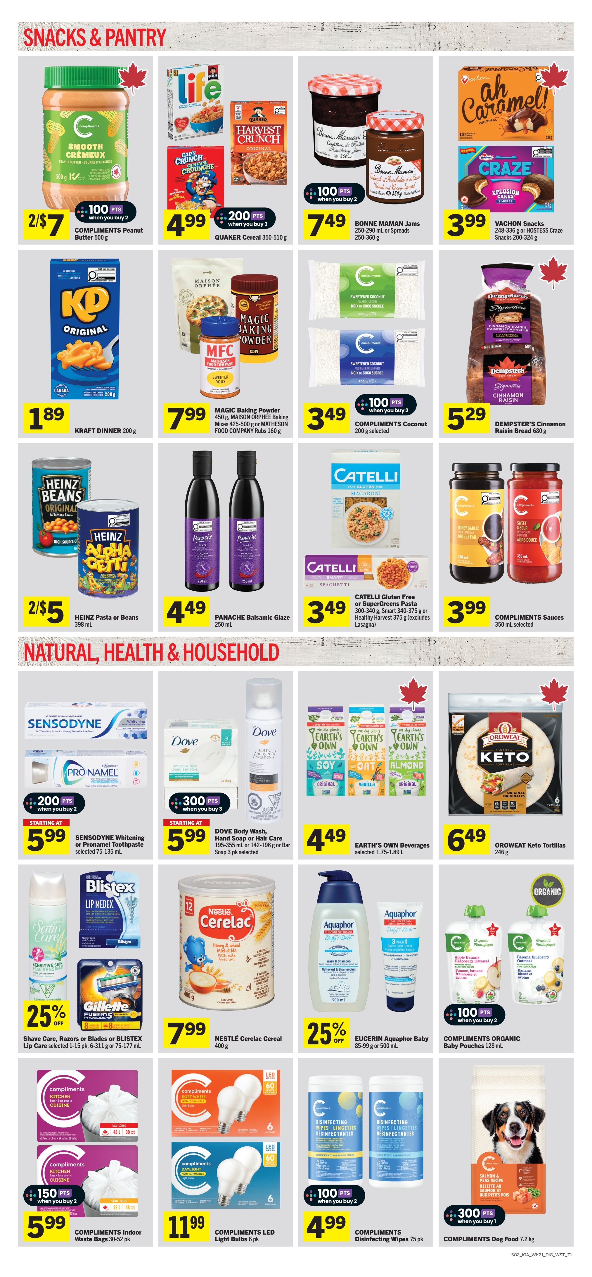 IGA (West) Flyer September 17 to 23