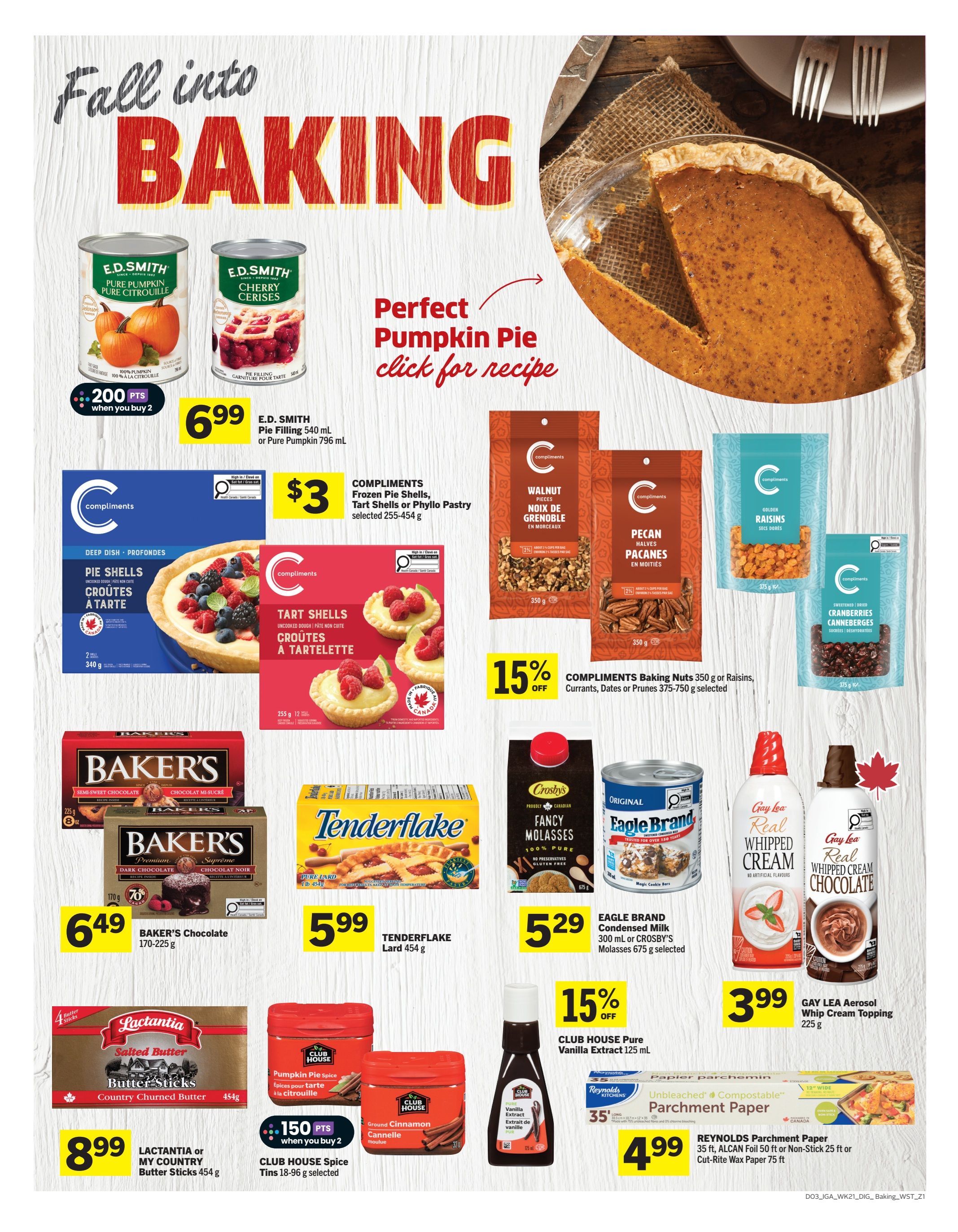 IGA (West) Flyer September 17 to 23