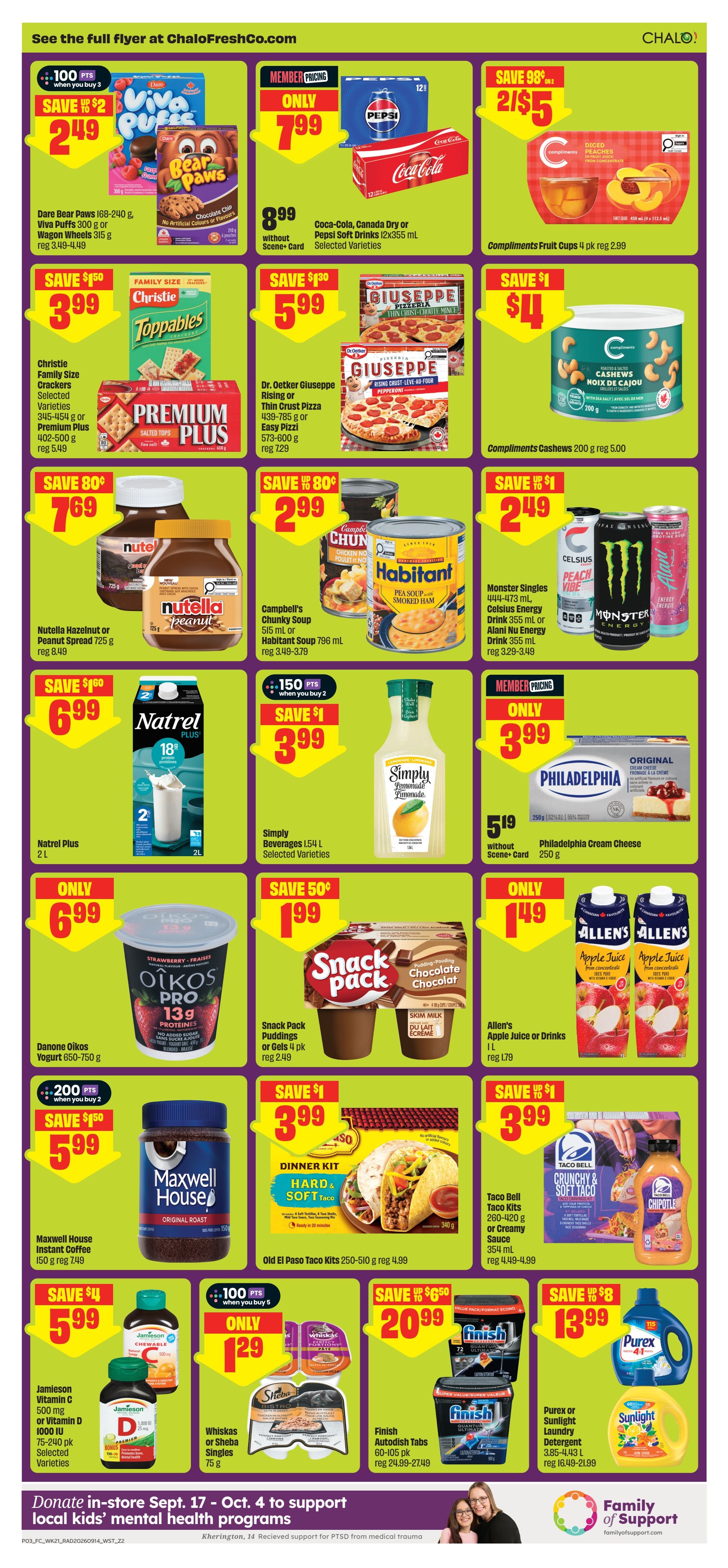 Chalo! FreshCo (West) Flyer September 17 to 23