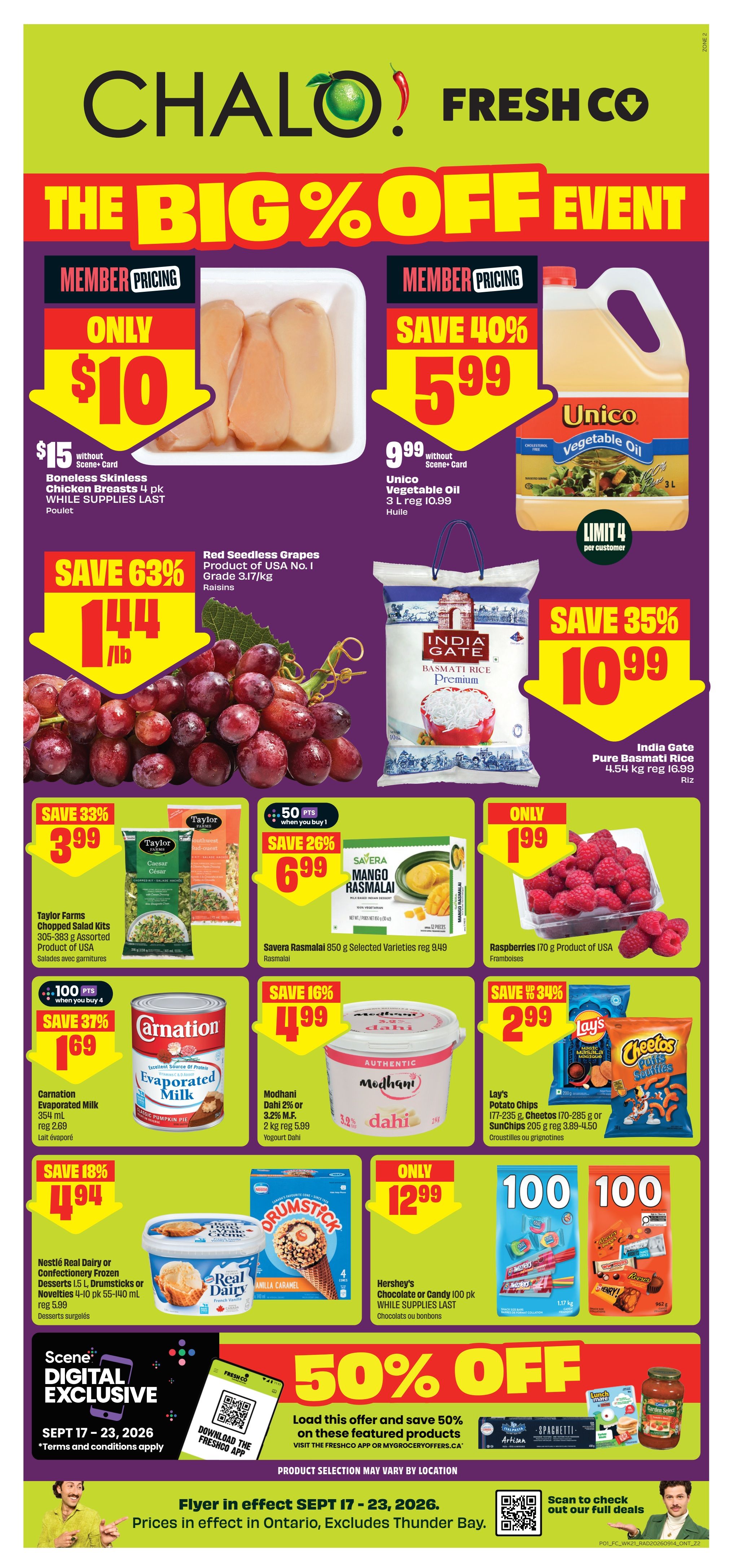Chalo! FreshCo (ON) Flyer September 17 to 23