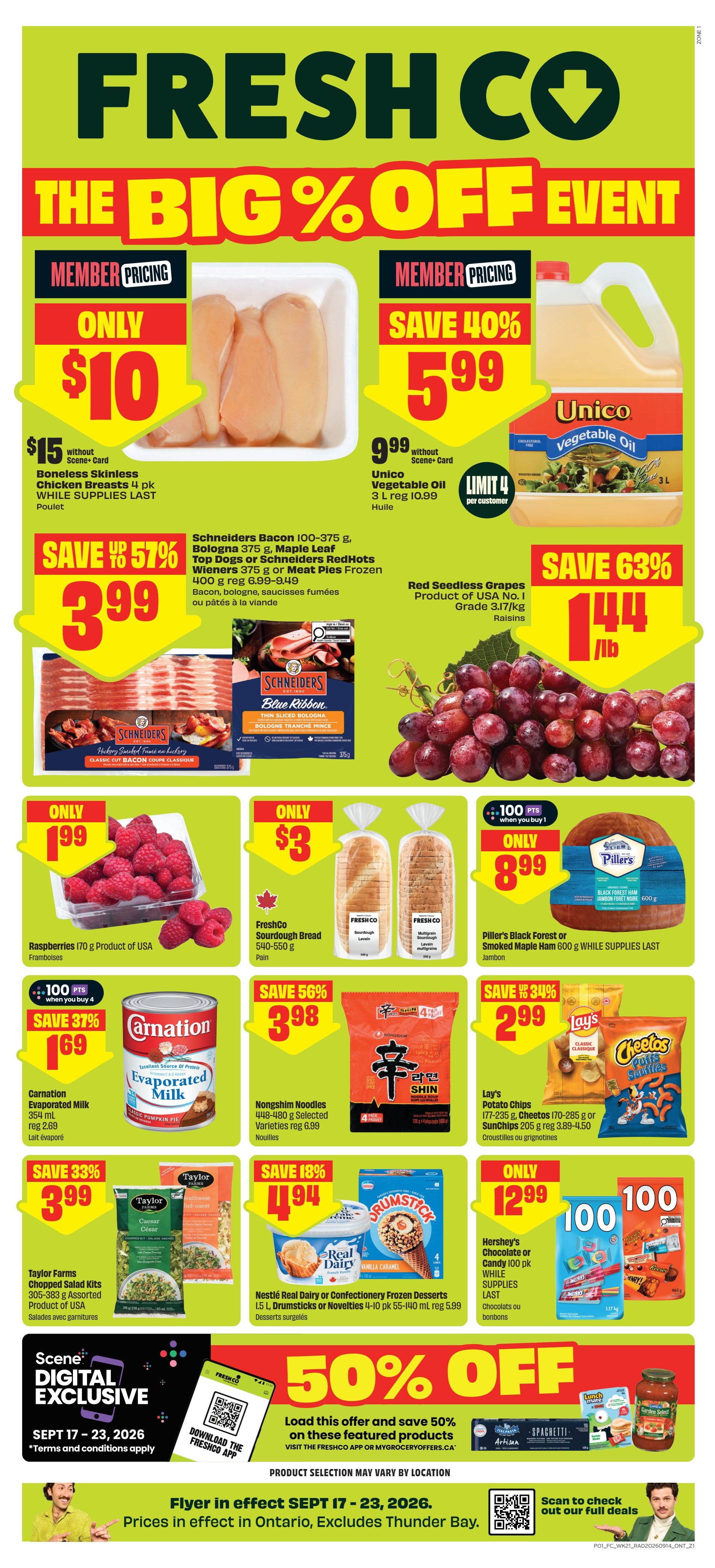 FreshCo (ON) Flyer September 17 to 23